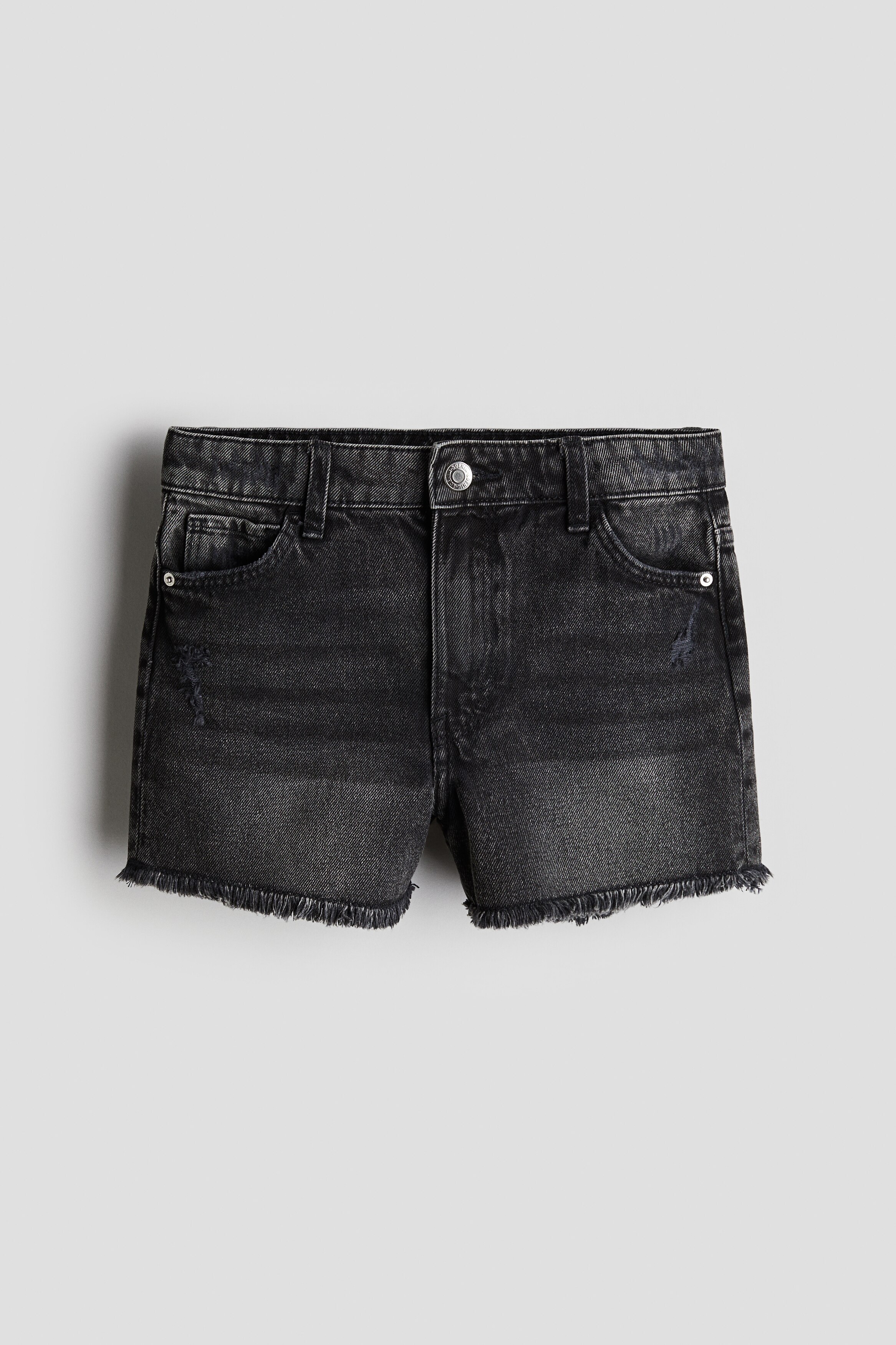 A2Z 4 Kids Boys Ripped Black Denim Bermuda Shorts – Chino Style Half Pants (Ages 5-13)