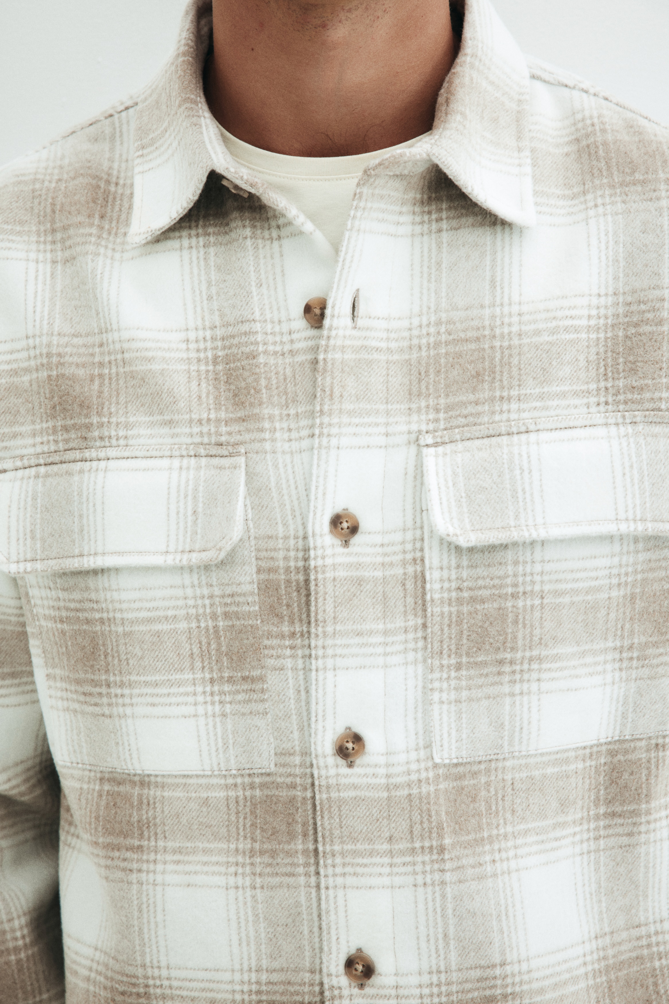 Regular Fit Flannel overshirt