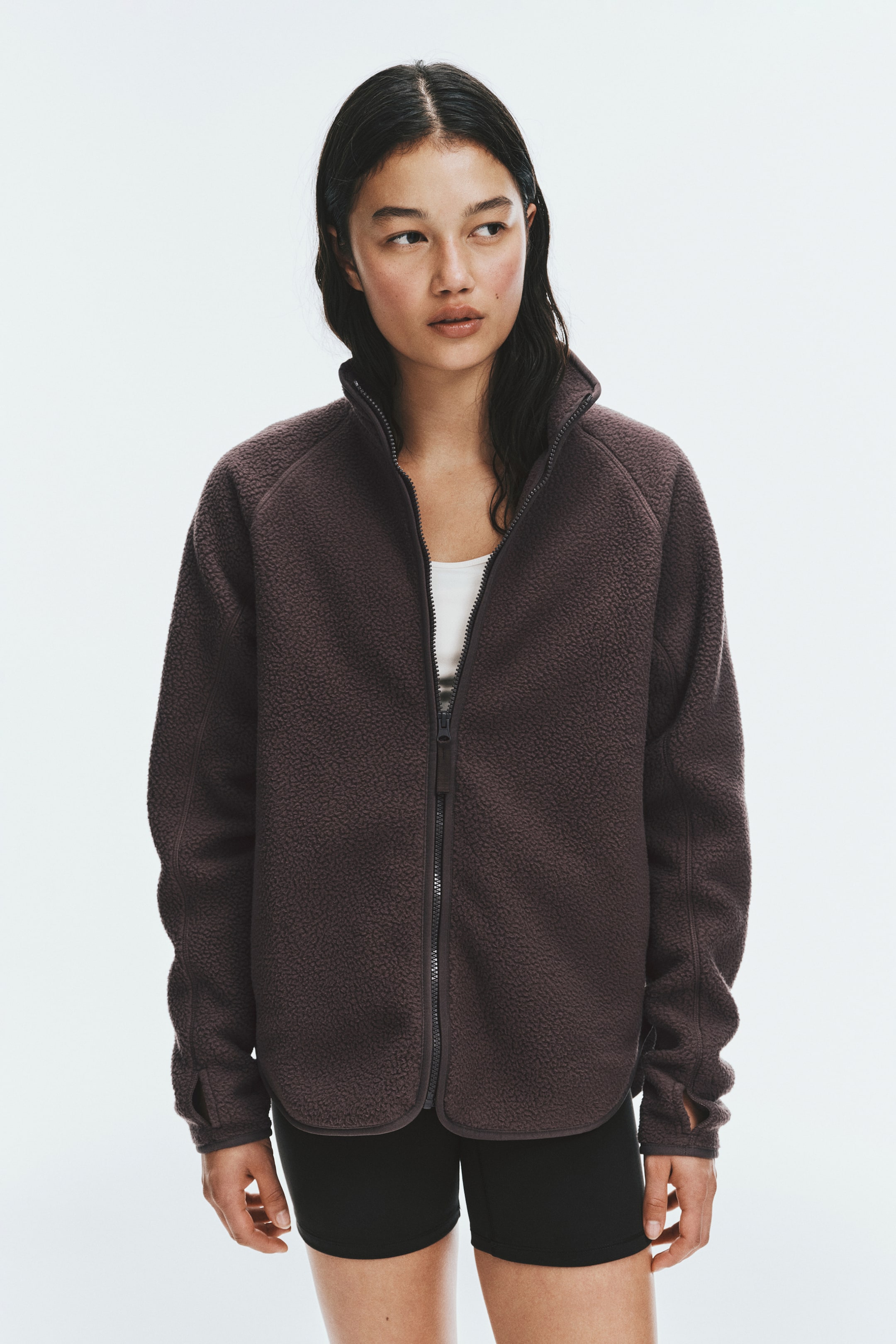 Veste de sport en polar