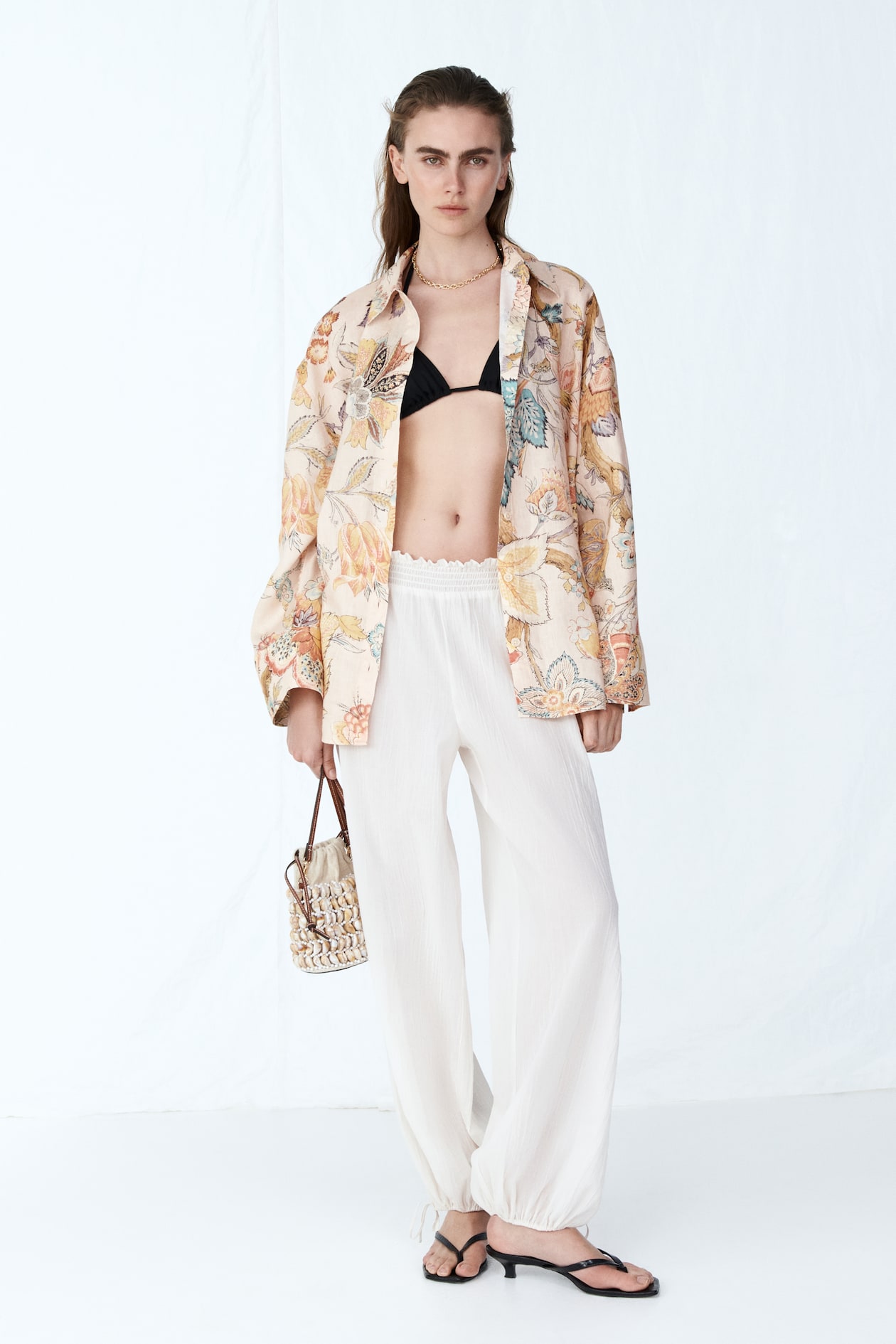 Oversized Linen Shirt - image 5