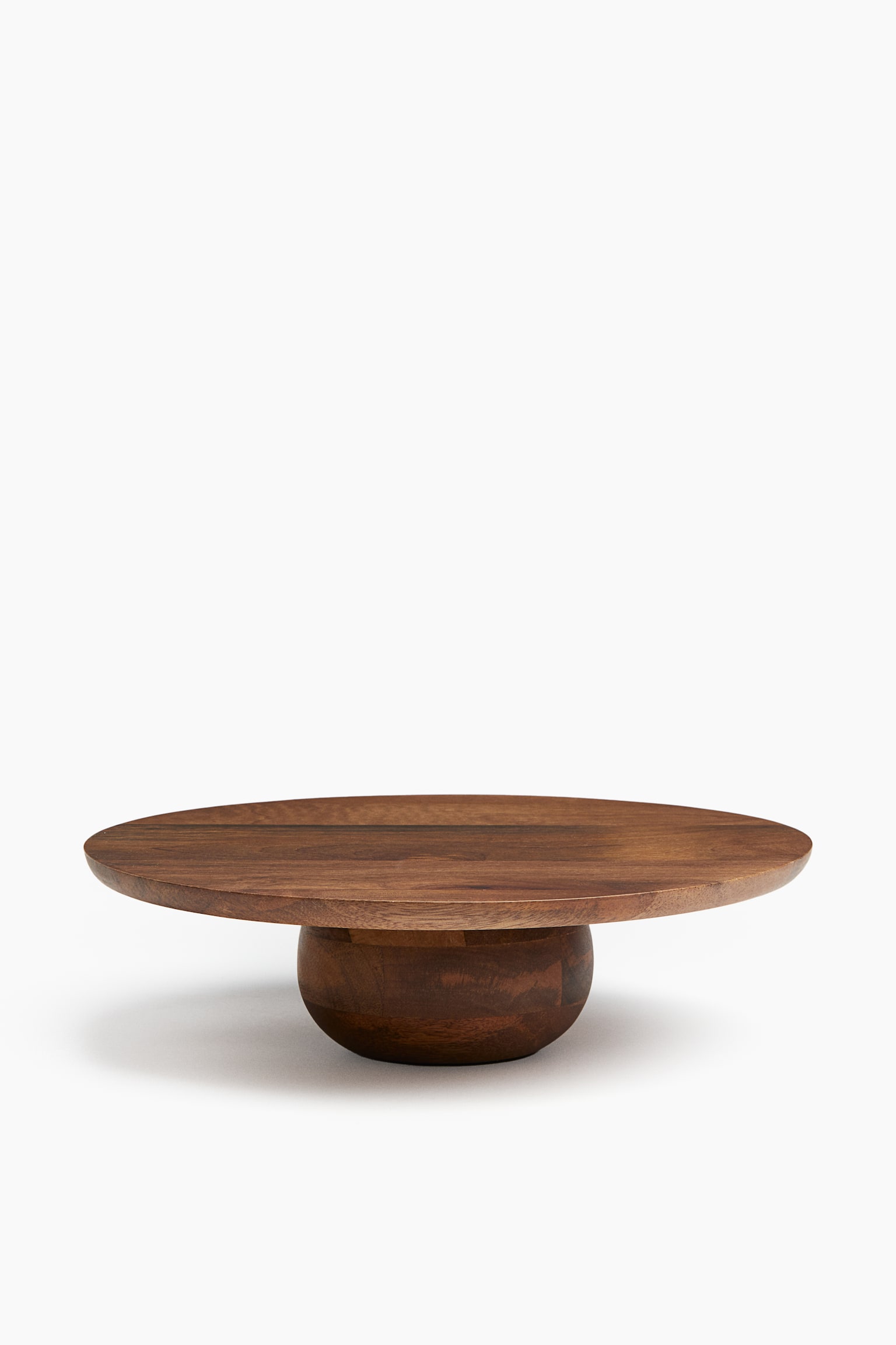 Wooden cake stand - Brown - 1