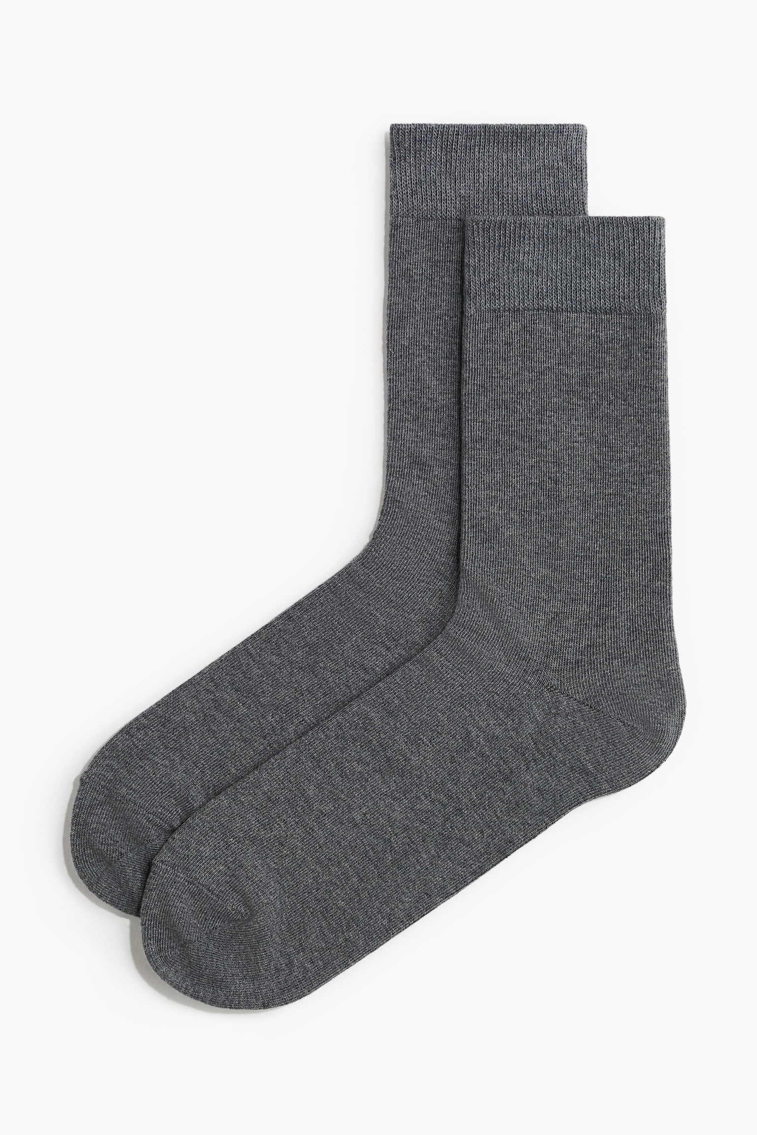 10-pack socks - Grey marl/Black/Black/Navy blue/Beige - 3