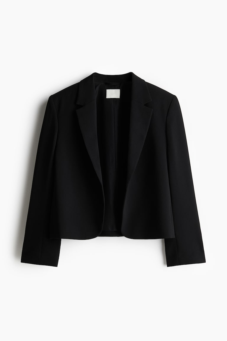 Slit-cuff blazer