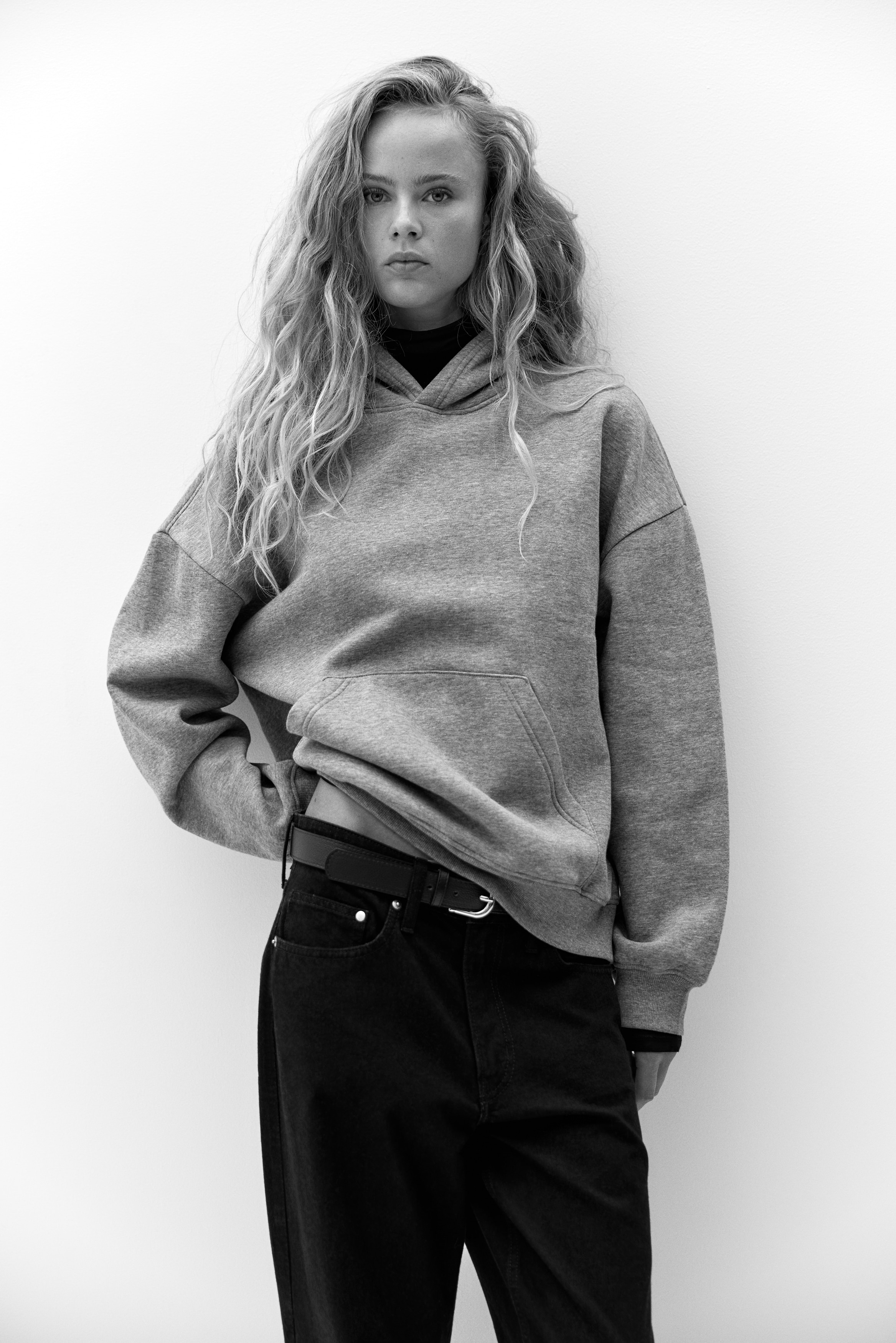 オン　On Hoodie グレー S Classic Zip-Through Hoodie