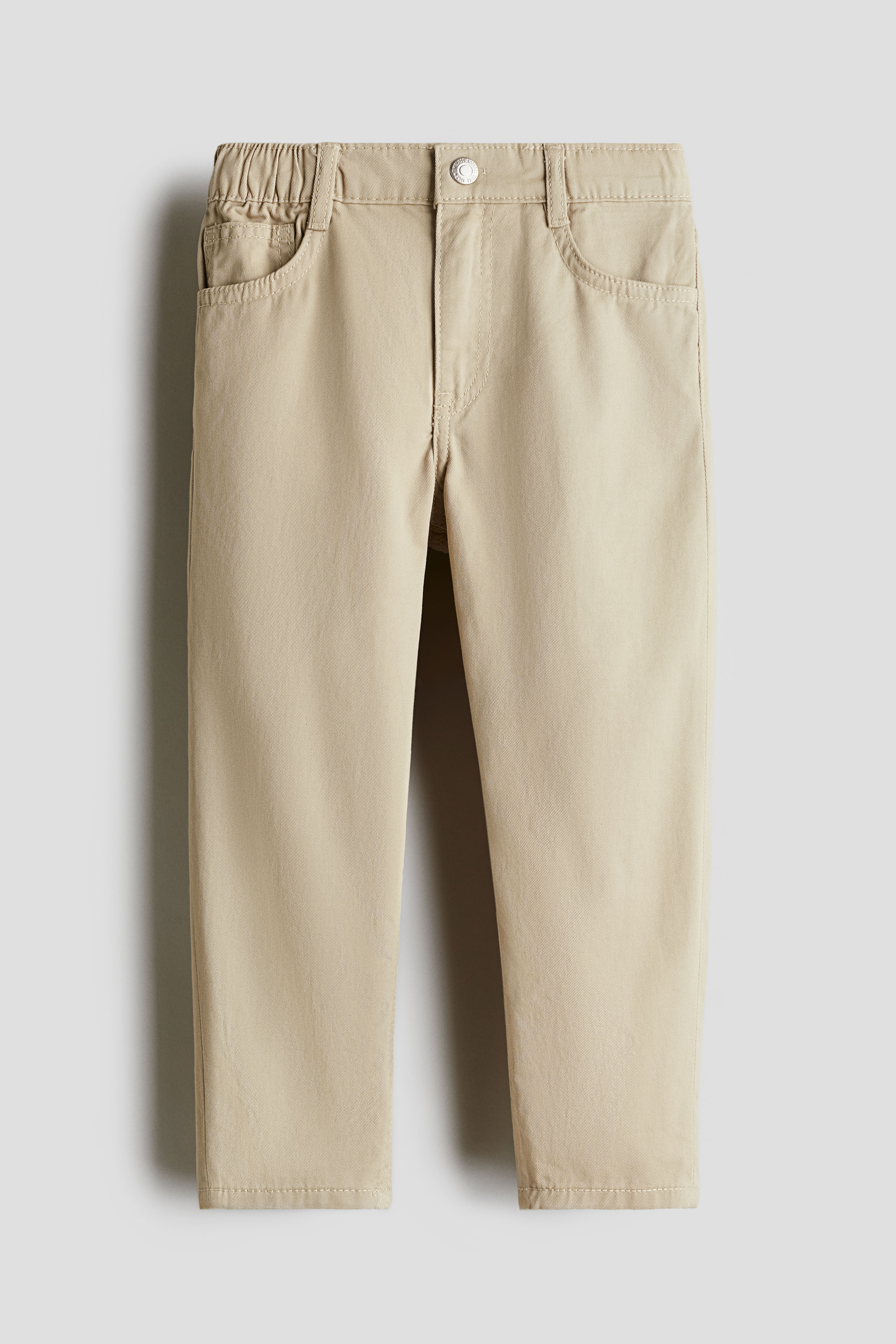 Loose-Fit Twill Pants