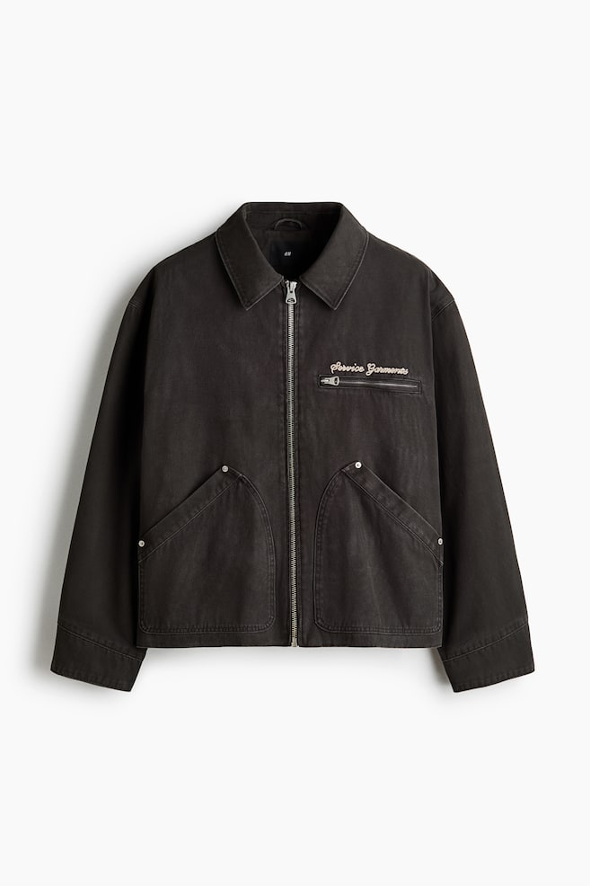 Workwear Jacket - Dark gray - 1