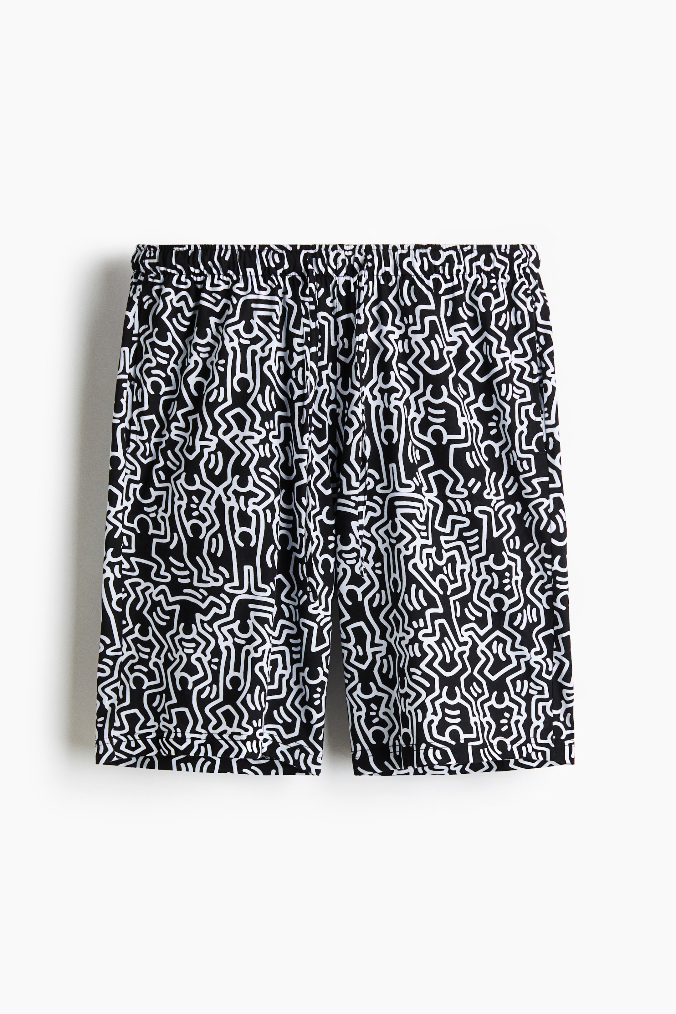 Zobraziť väčší obrázok: Dvojdielna súprava domáceho oblečenia - Čierna/Keith Haring - MUŽI | H&M SK 2