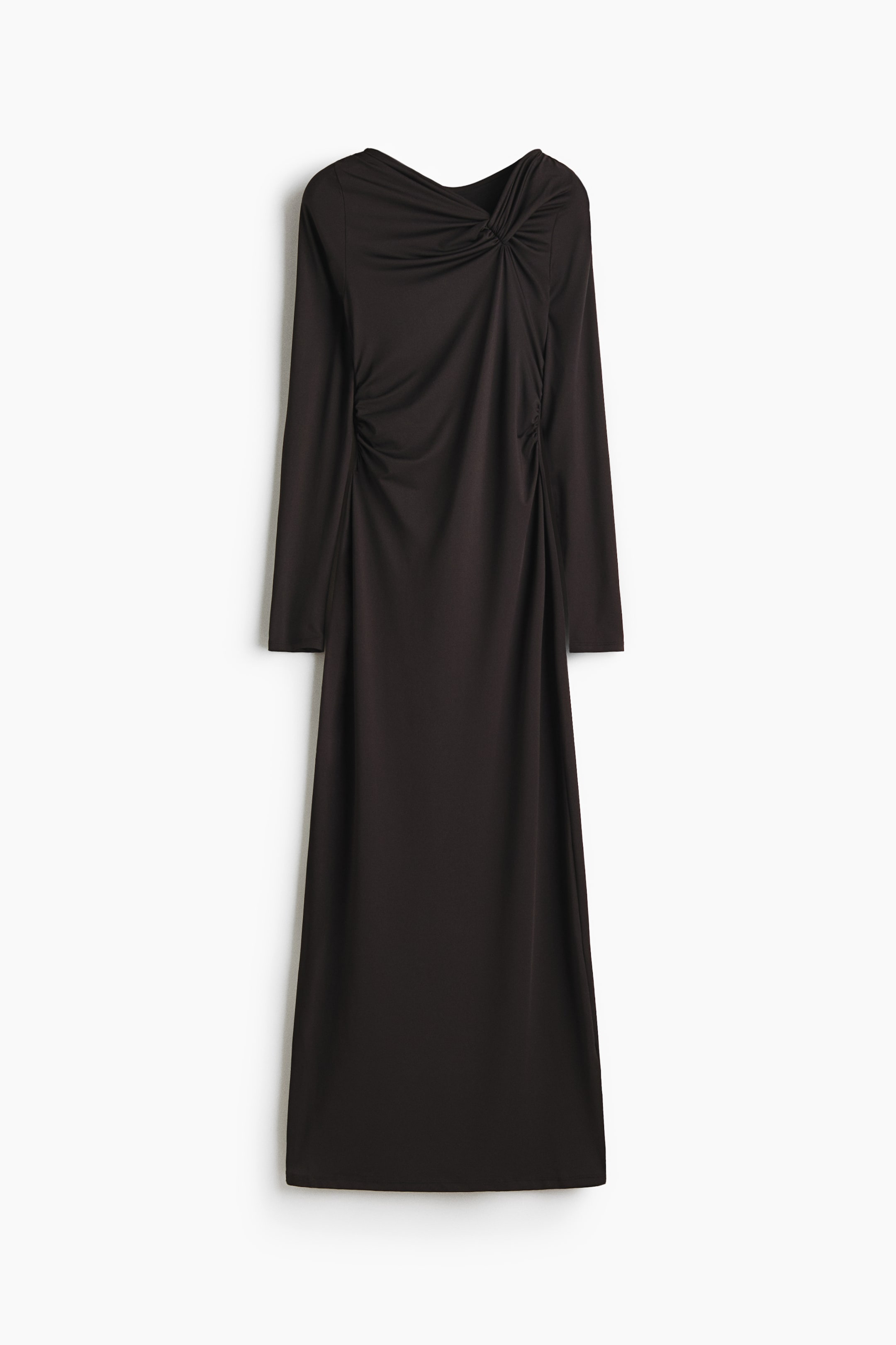 Ampliar la imagen: Draped jersey dress - Negro - Ladies | H&M MX 4
