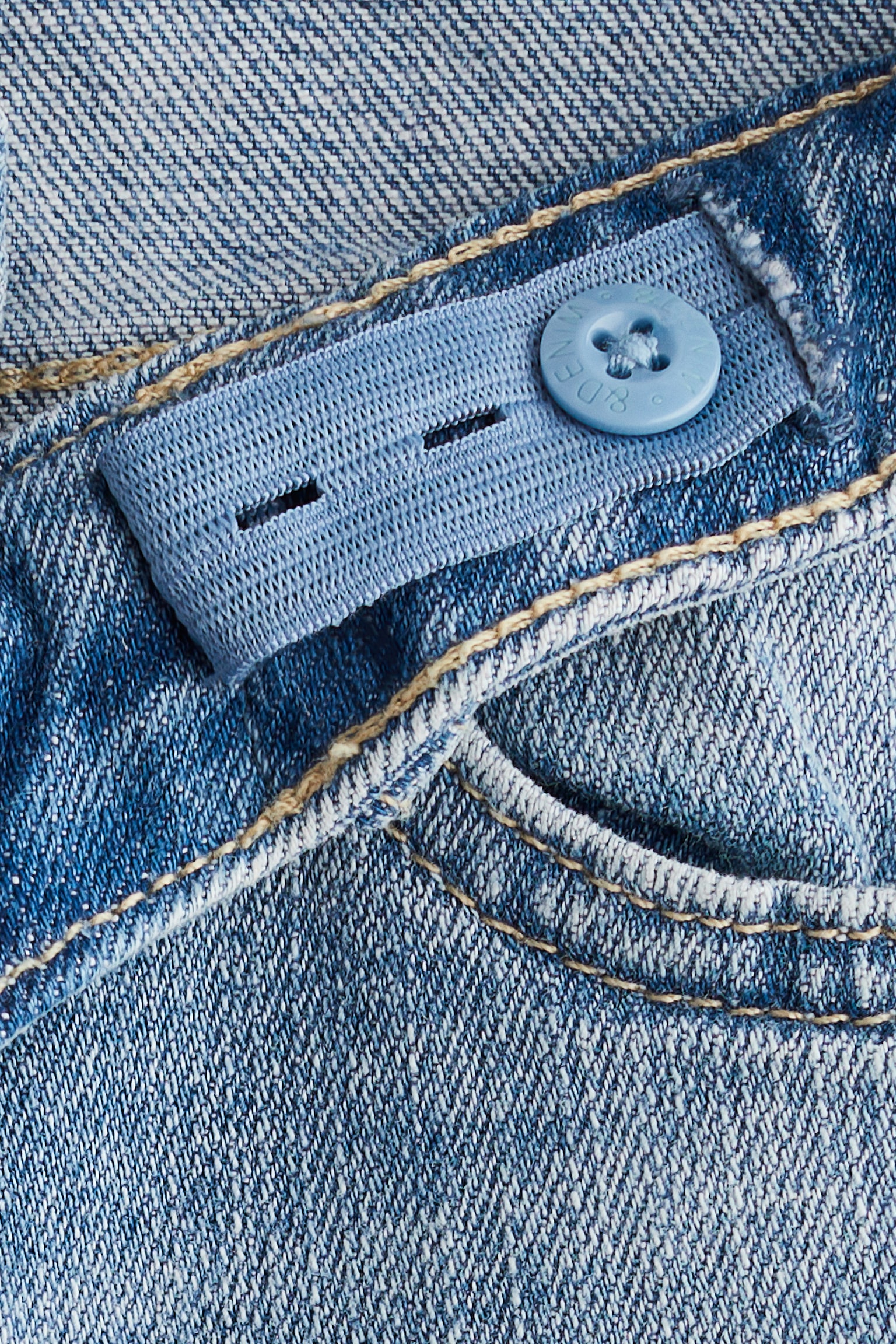 Wide Leg Low Jeans - Light denim blue/Denim grey/Light grey - 3