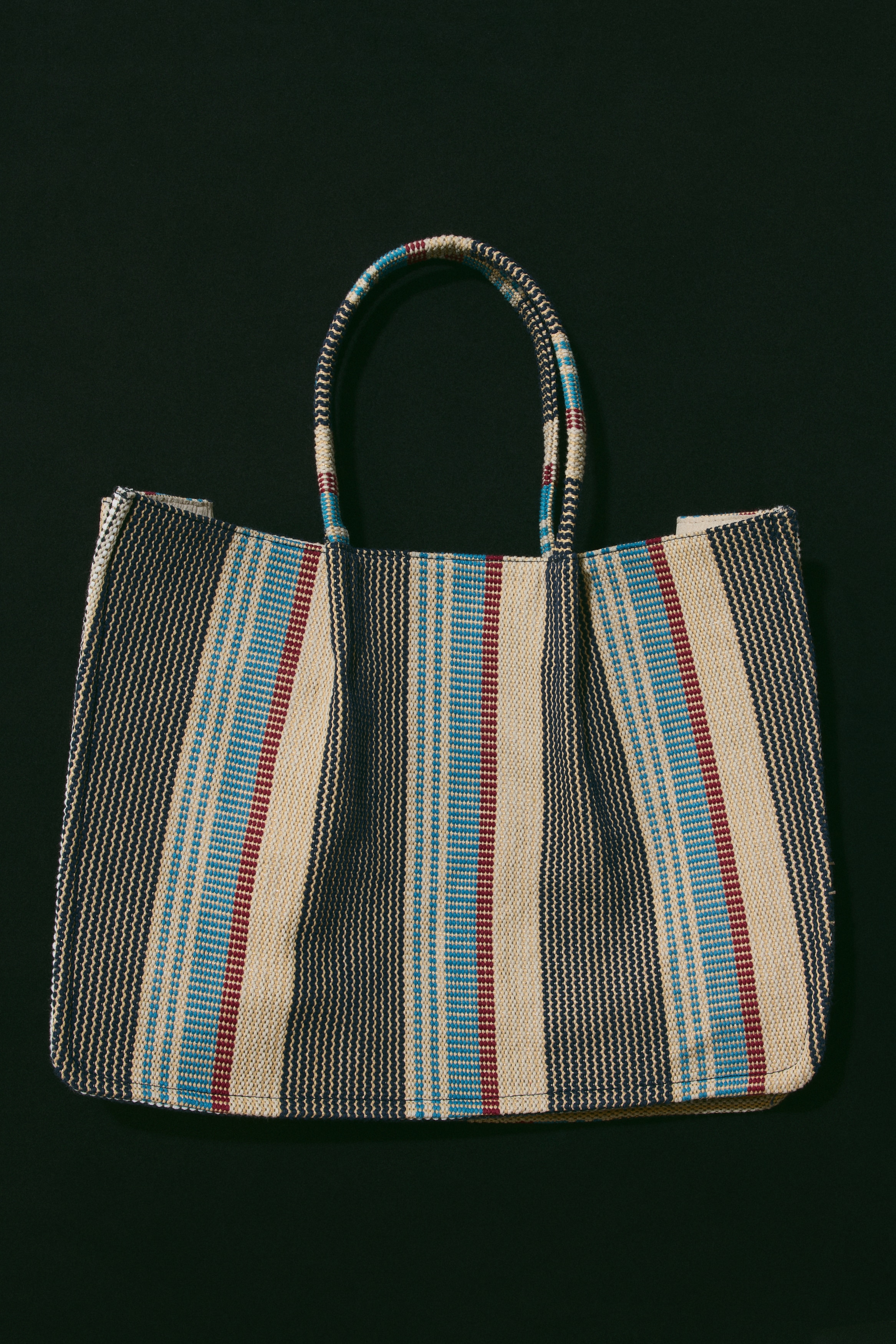 Bolso tote en tejido jacquardAuxiliar