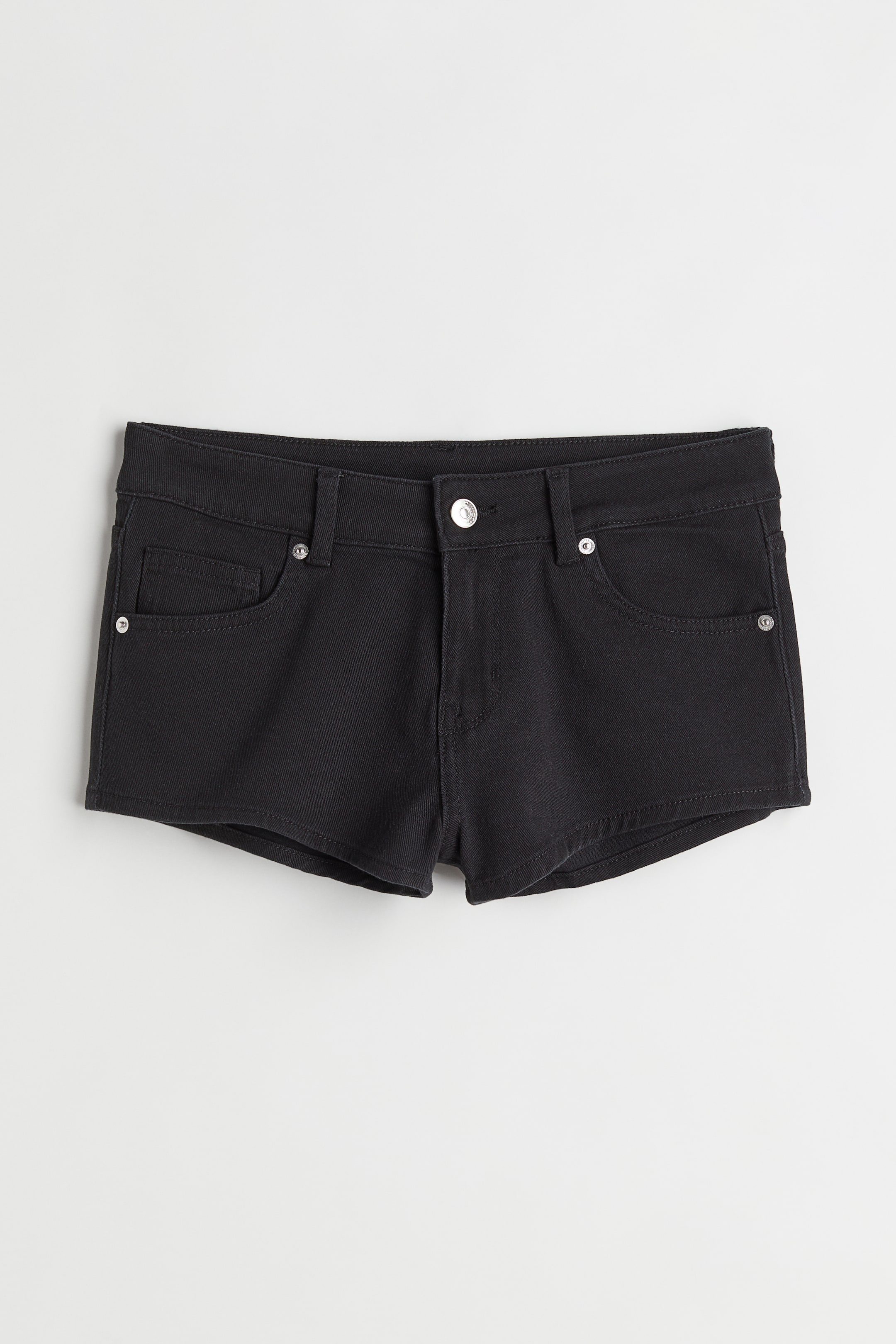 Low Waist Twill Shorts