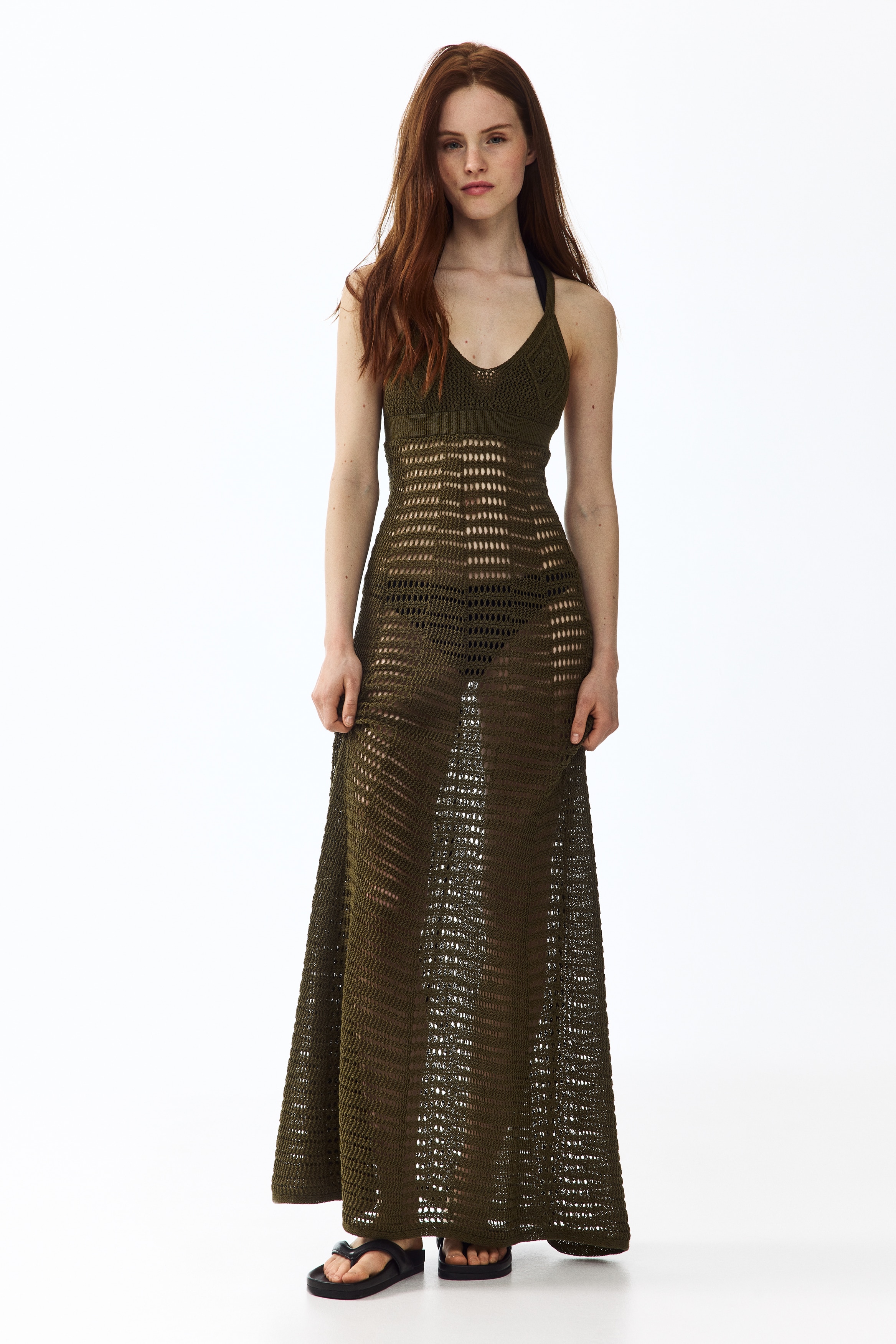 Crochet-Look Maxi Dress from H&M - $44.99