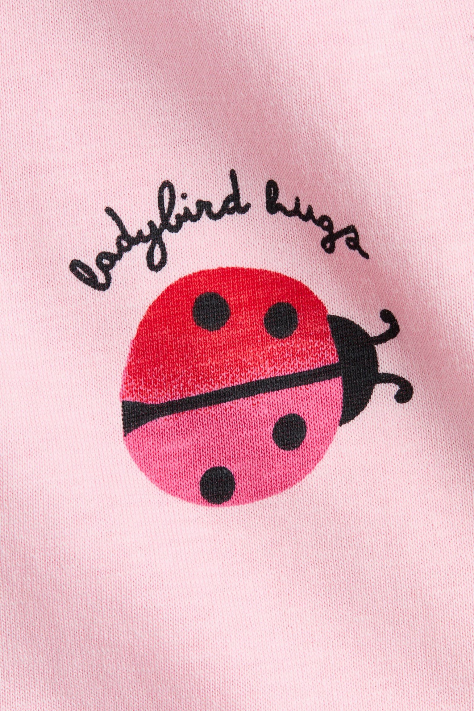 Printed cotton dress - Pink/Ladybirds/Navy blue/Cherries/Light pink/Fruits/Light purple/Unicorns - 2