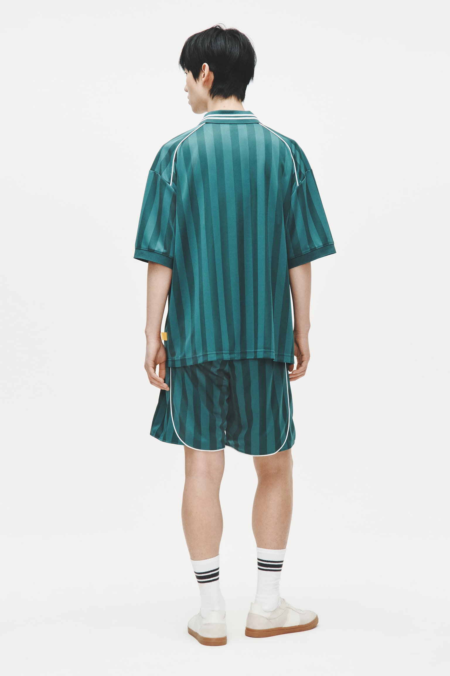 Loose Fit Printed football shirt - 6