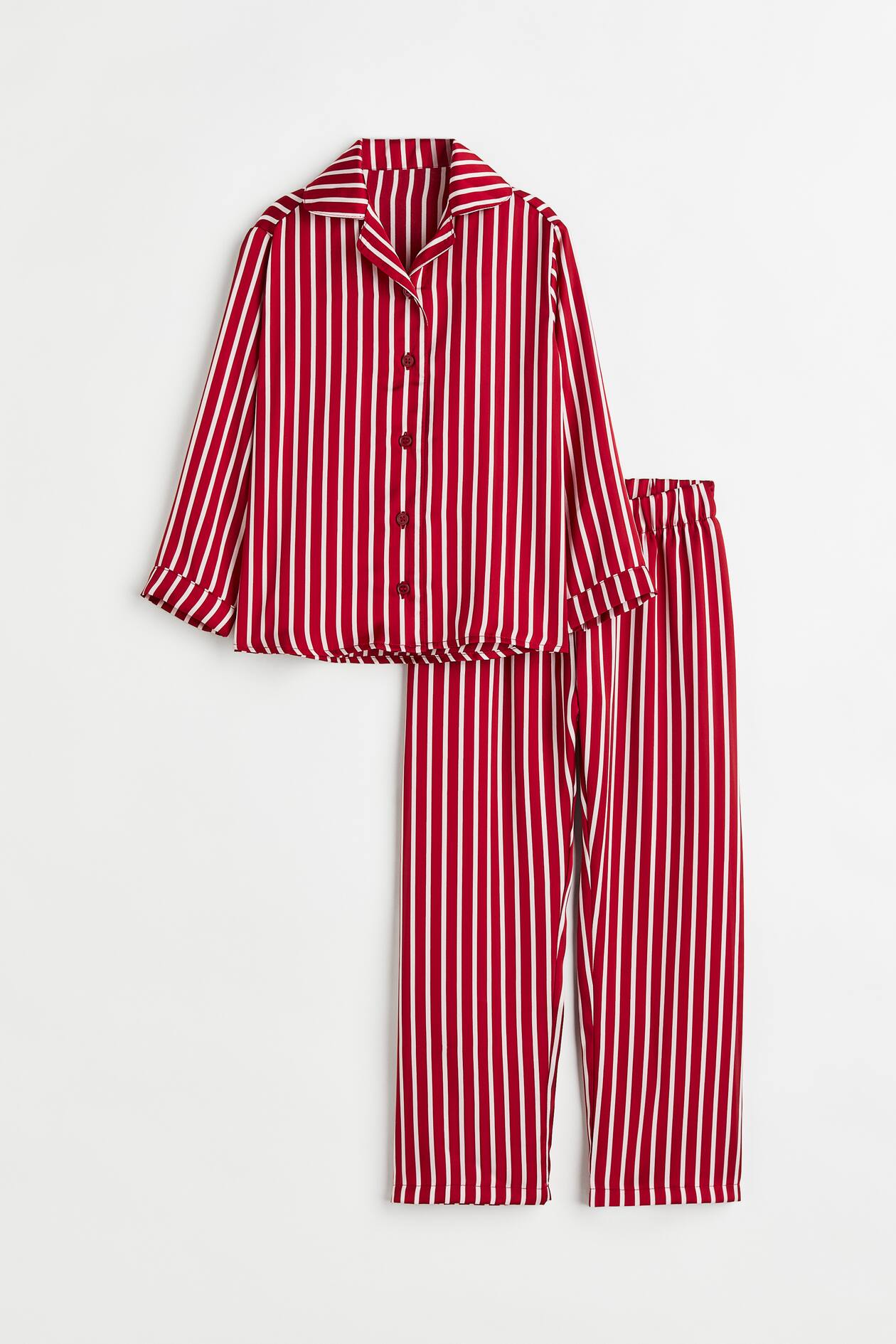 Pyjama Satin Enfant - Ensemble Manches Courtes Haut + Pantalon