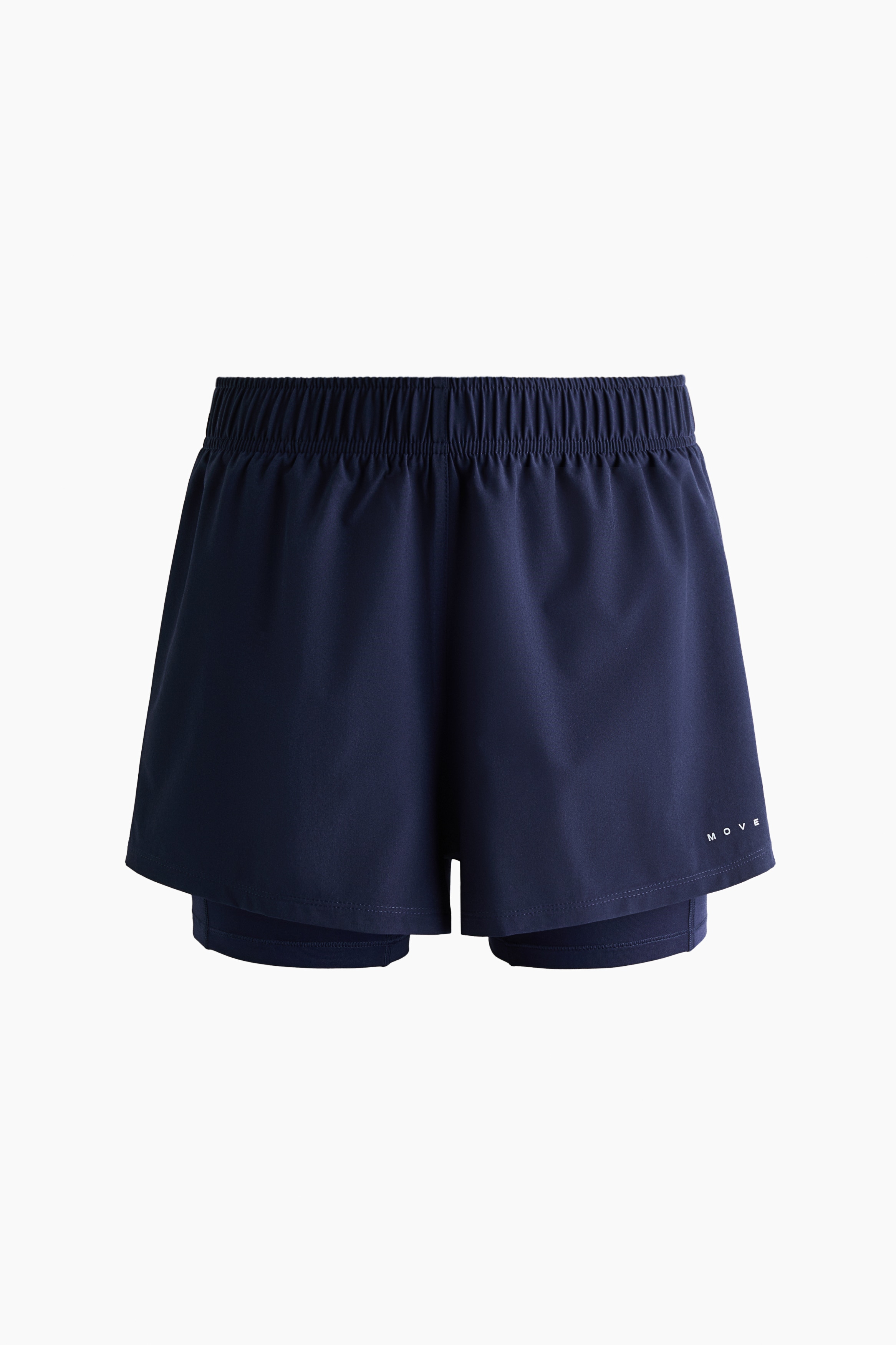 Regular Fit Running shorts with DryMove™ - Navy blue