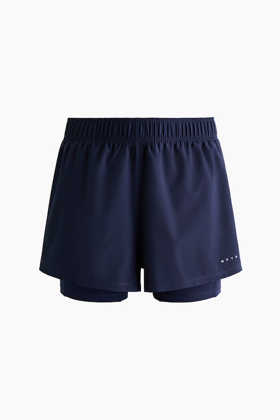 Женские шорты H&M Regular-Fit Running Shorts with DryMove™
