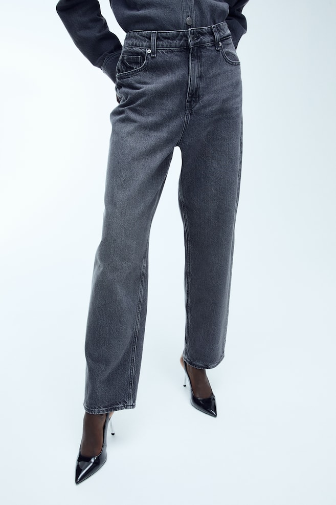 Tapered Regular Jeans - Dark grey/Denim blue/Dark denim blue - 5