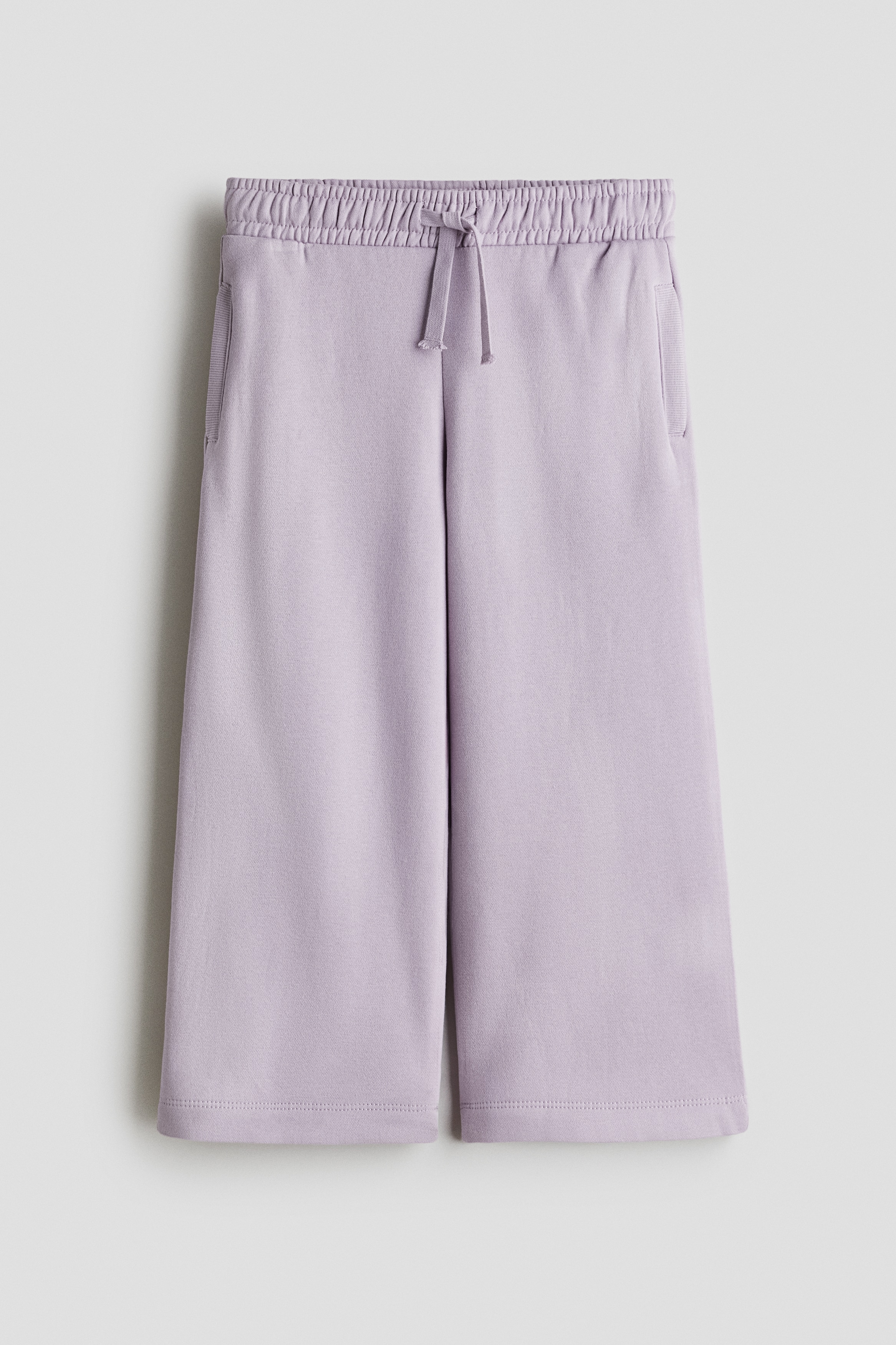 Wide Brushed-Inside Joggers - Pink - Kids | H&M US