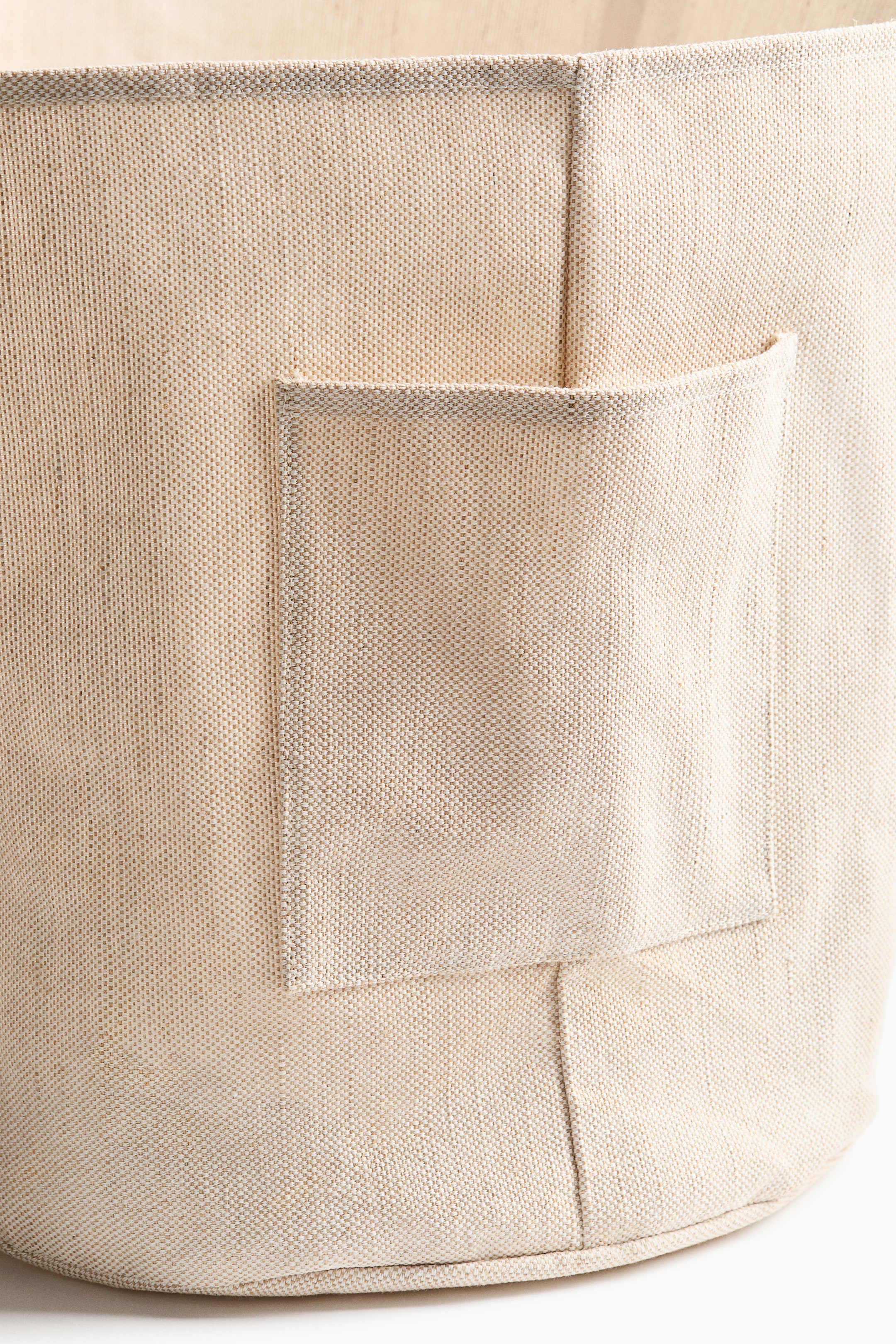 Text-Motif Laundry Hamper