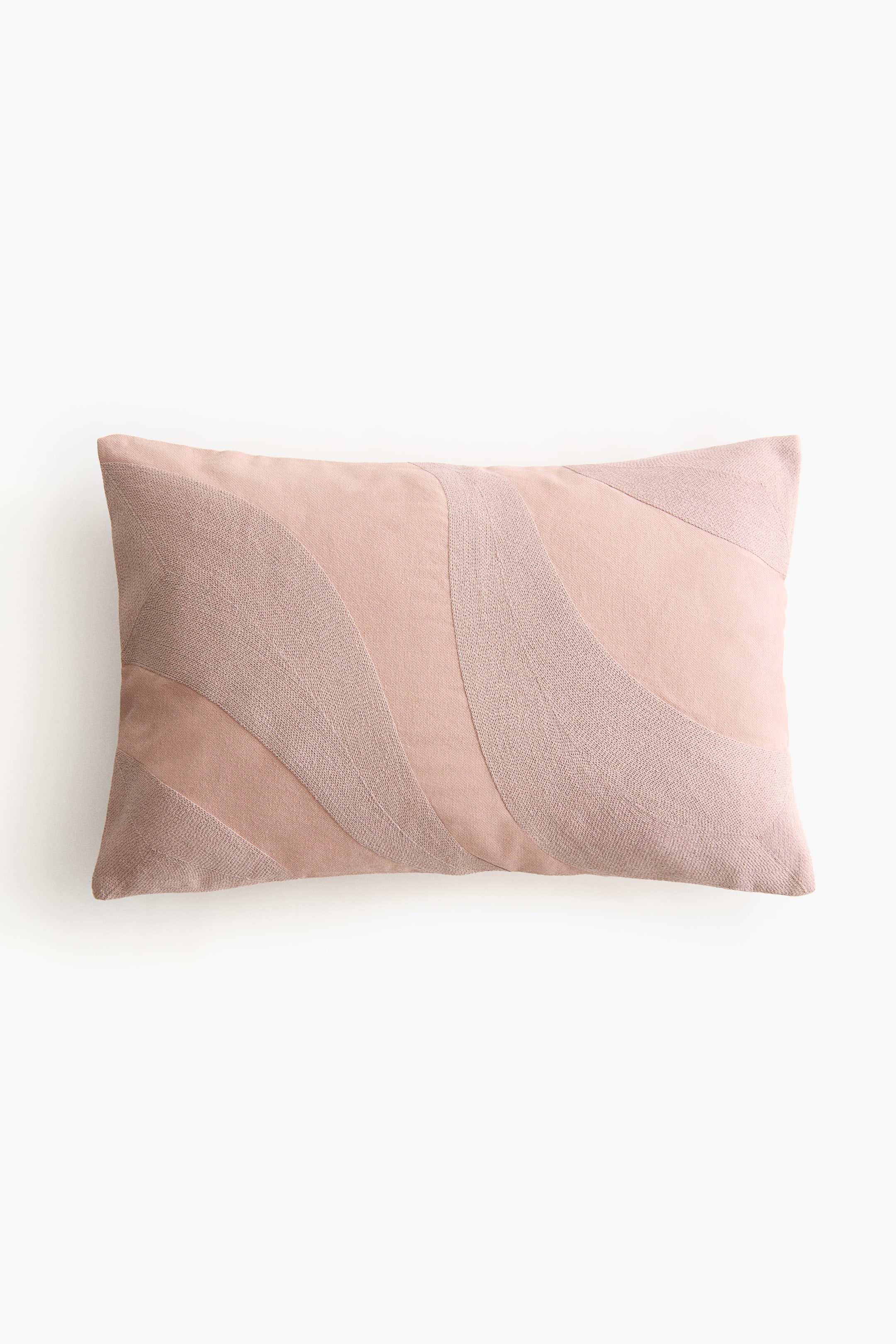 View larger image: Embroidered Cushion Cover - Light dusty pink - Home All | H&M CA 2