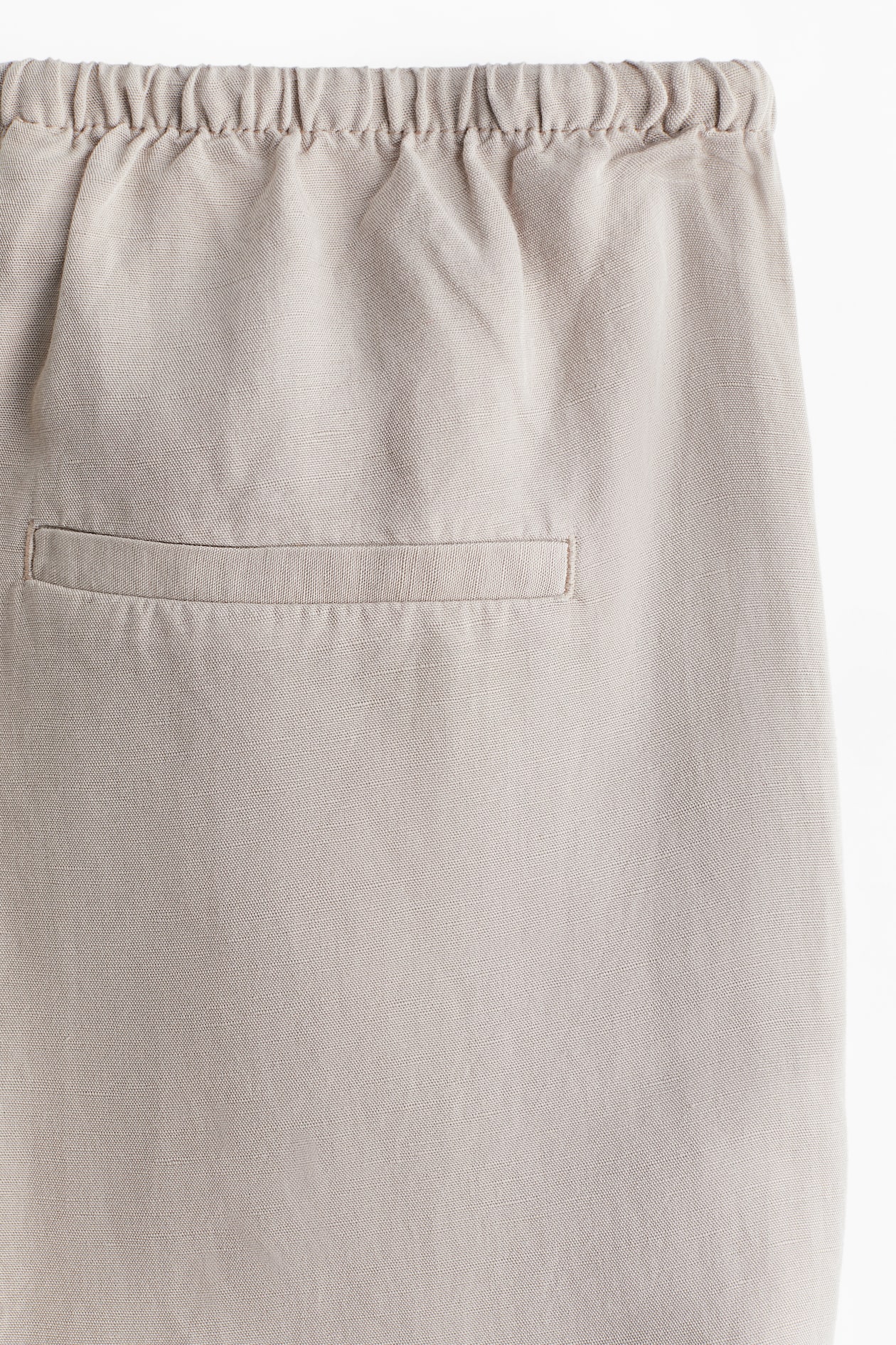 Straight-Leg Linen-Blend Pants - image 4