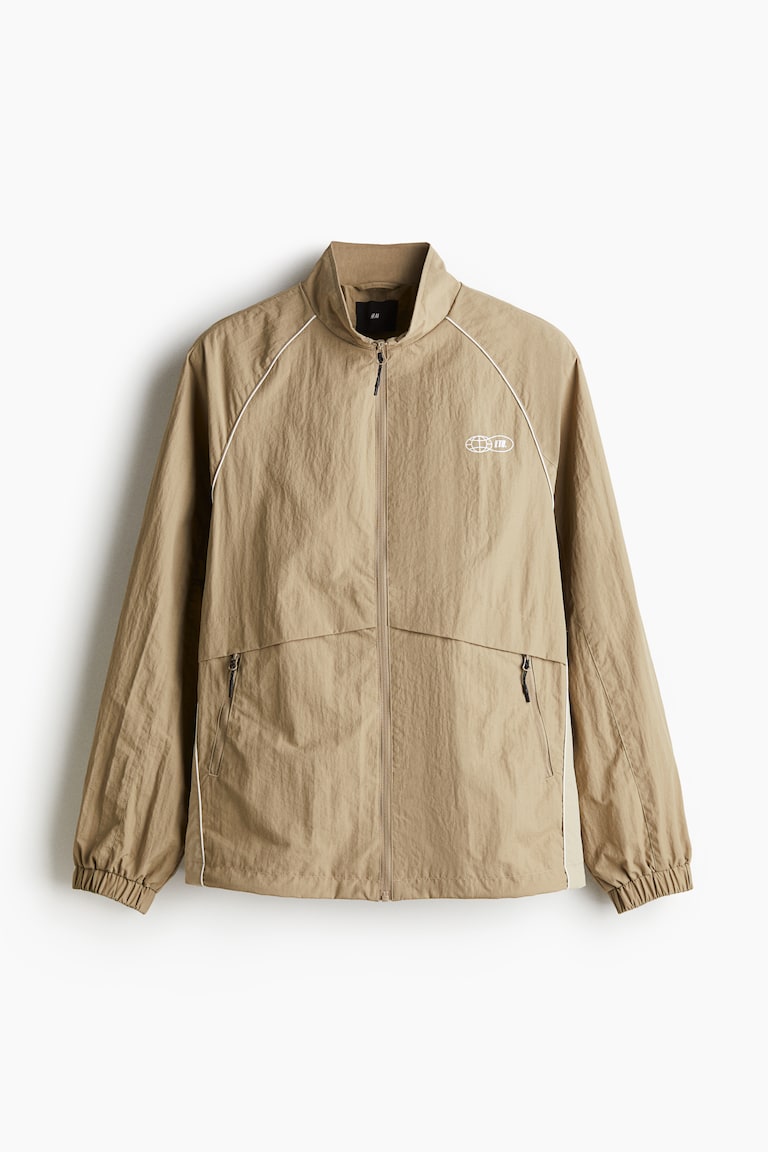 軽量ナイロンジャケット - ベージュ - Men | H&M JP