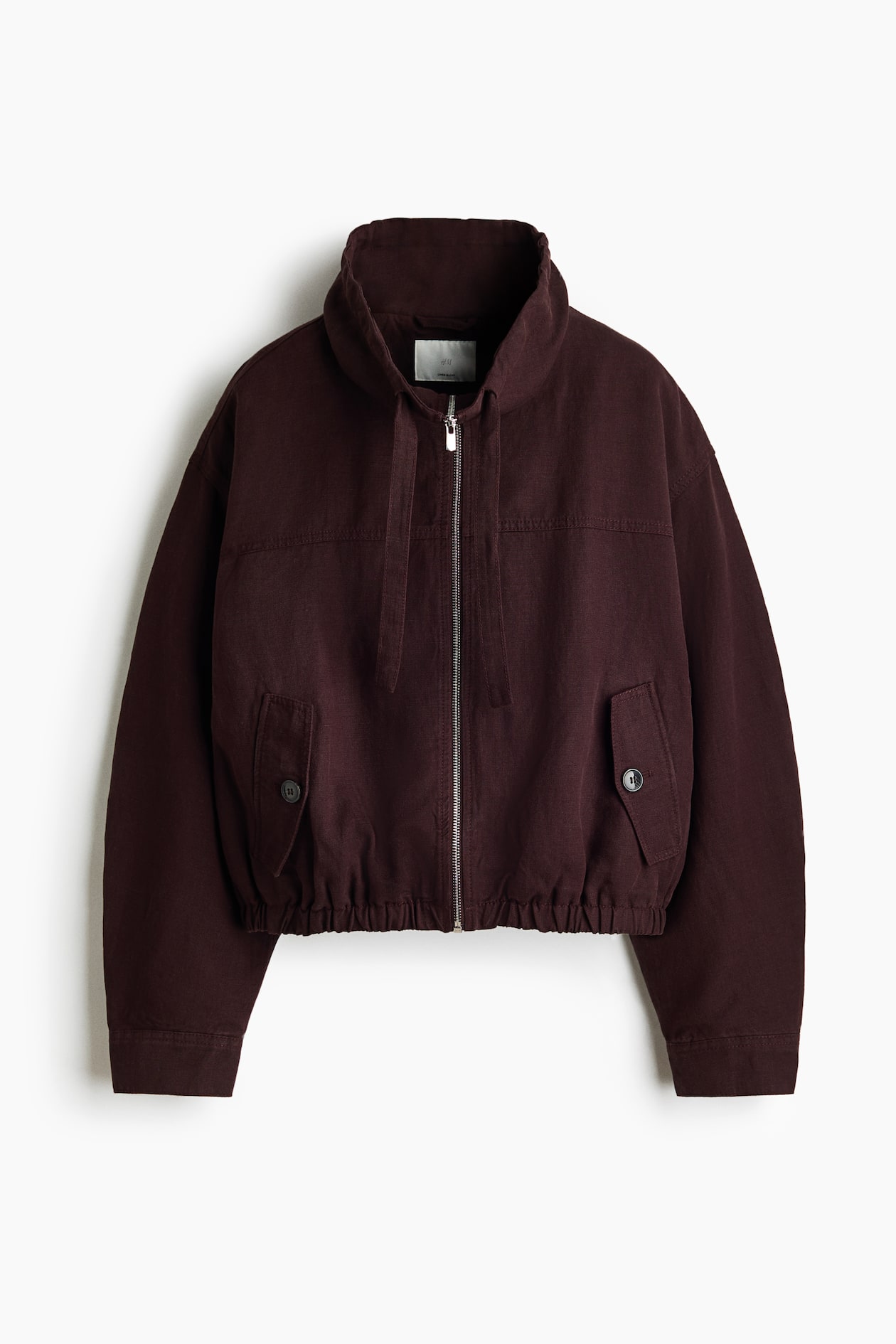 Linen-Blend Jacket