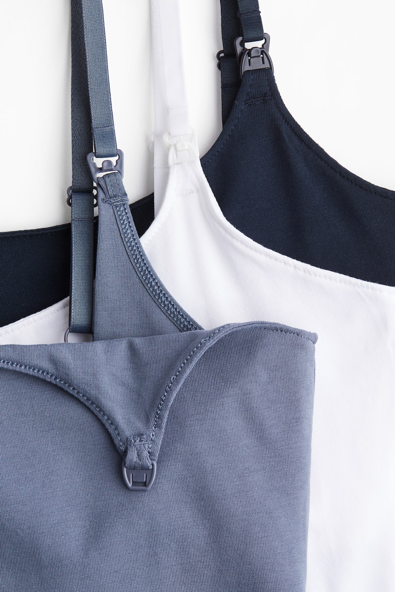 MAMA 3-Pack Nursing Camisole Tops - image 2