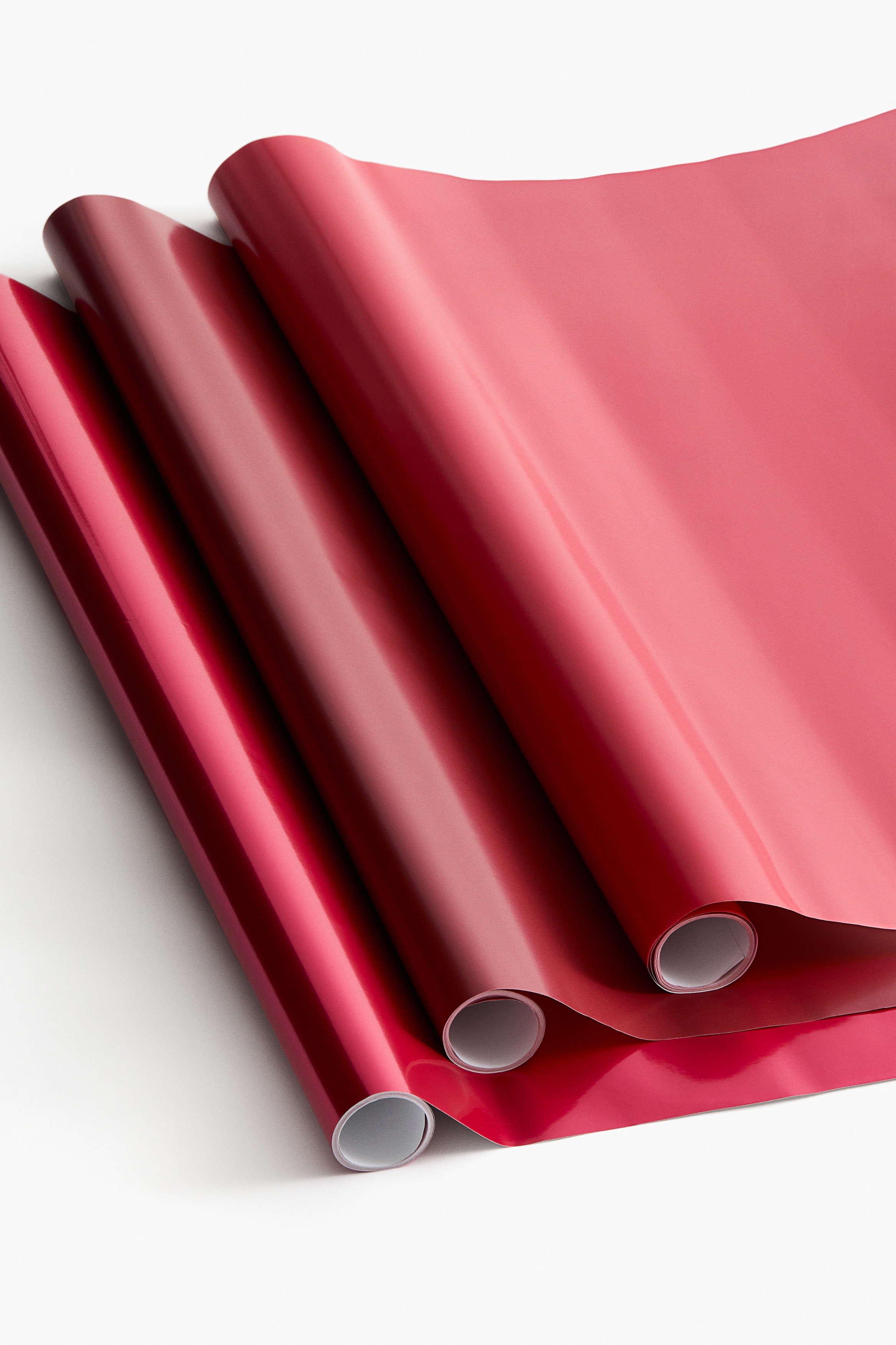 H&M Home  - Papier do prezentów 3-pak - Czerwony