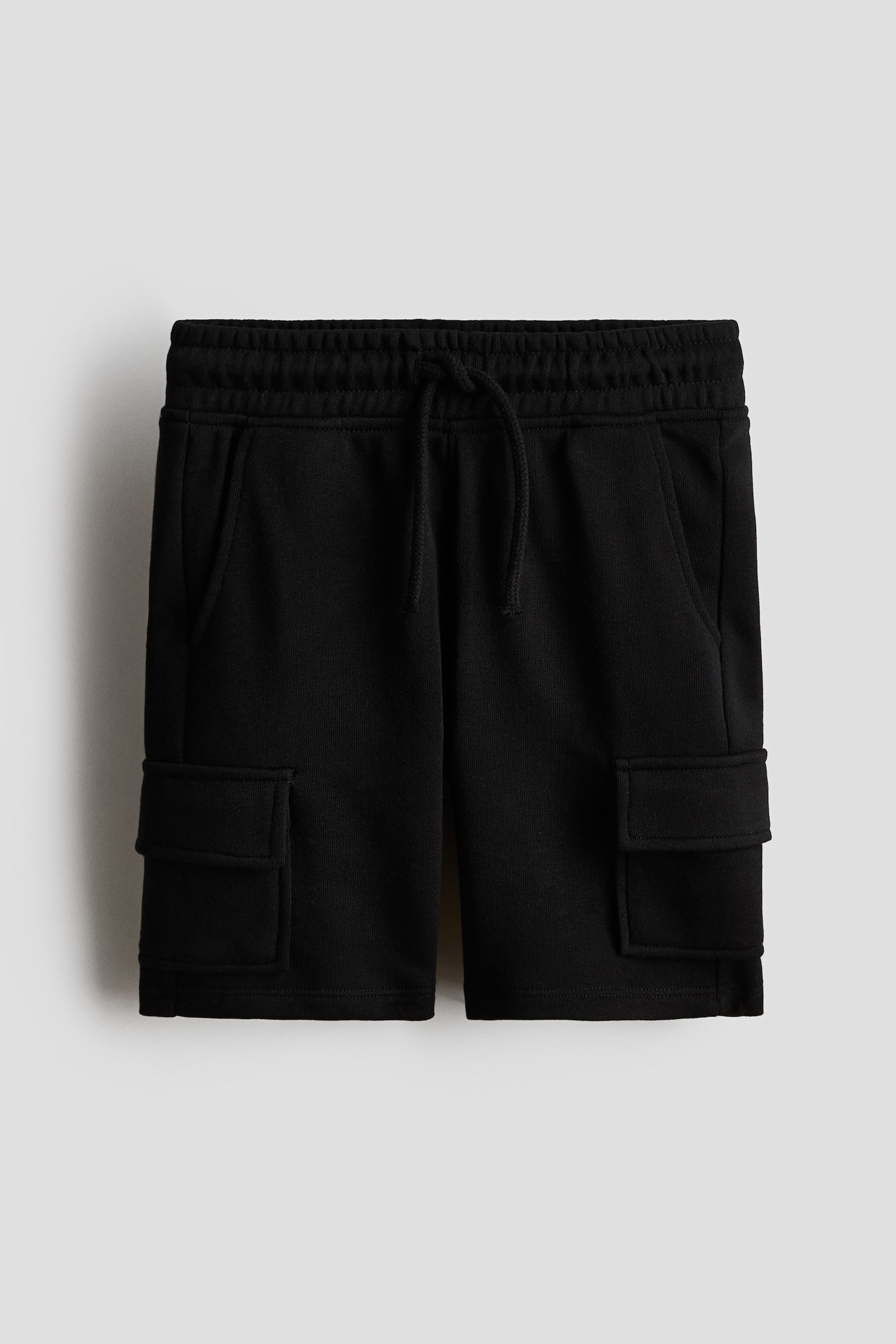 Cargo sweatshorts - Black/Navy blue/Light grey marl
