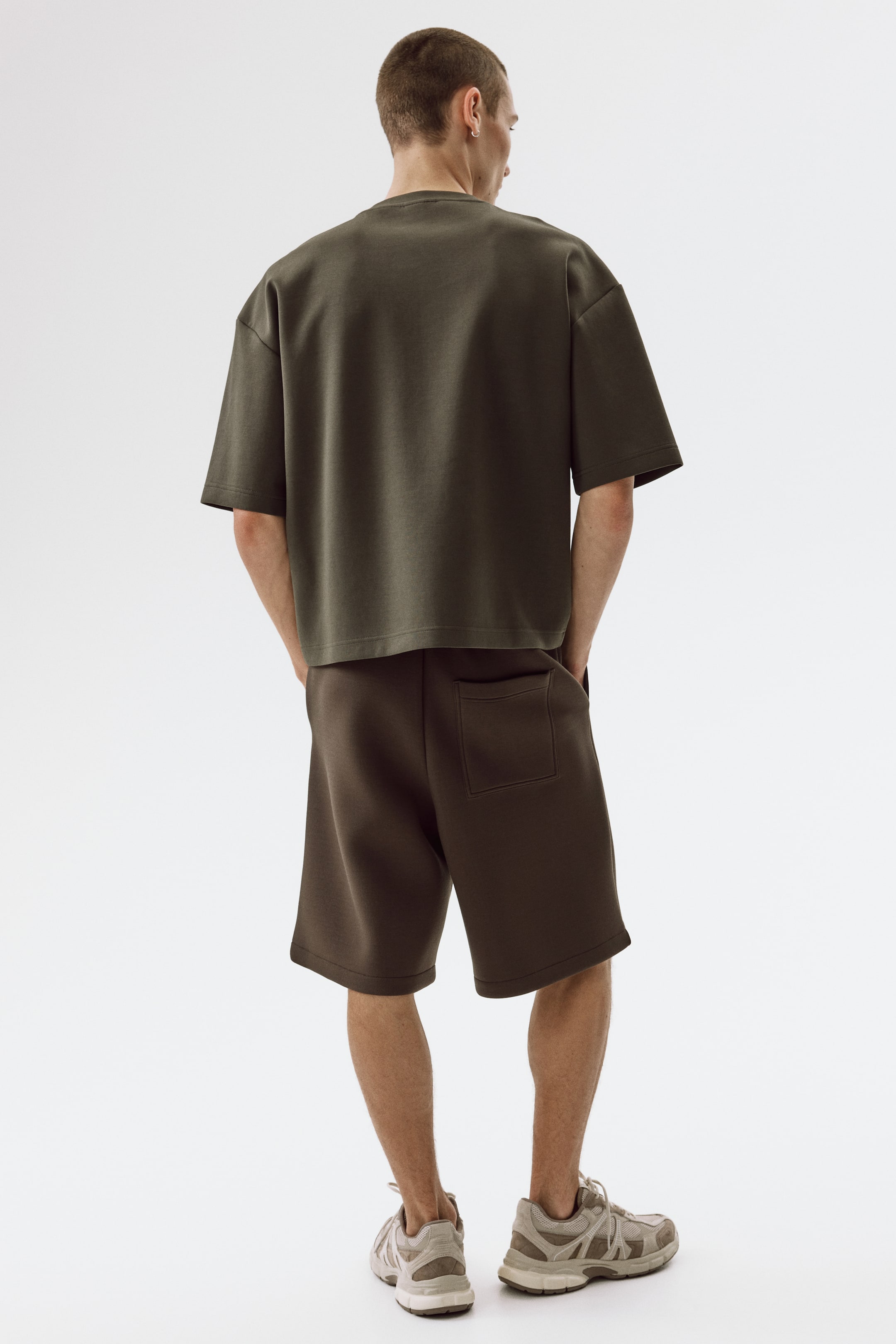 Relaxed-Fit Scuba Shorts