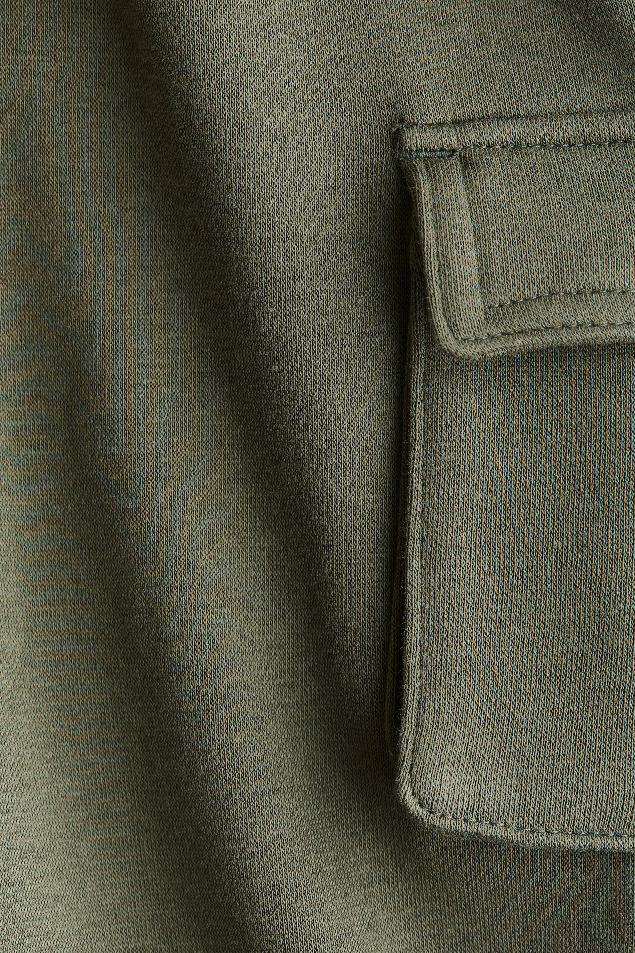 Brushed-Inside Cargo Joggers