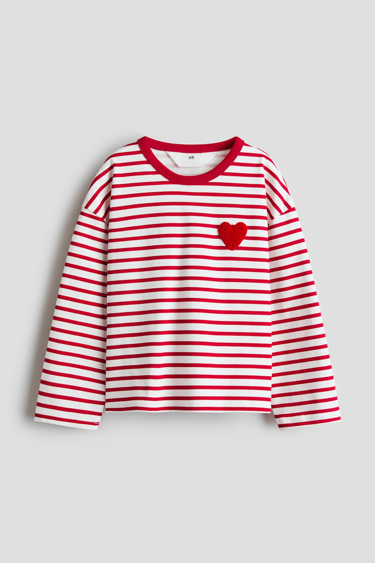 Camiseta De Punto De Manga Larga - ROJO - - 6.00