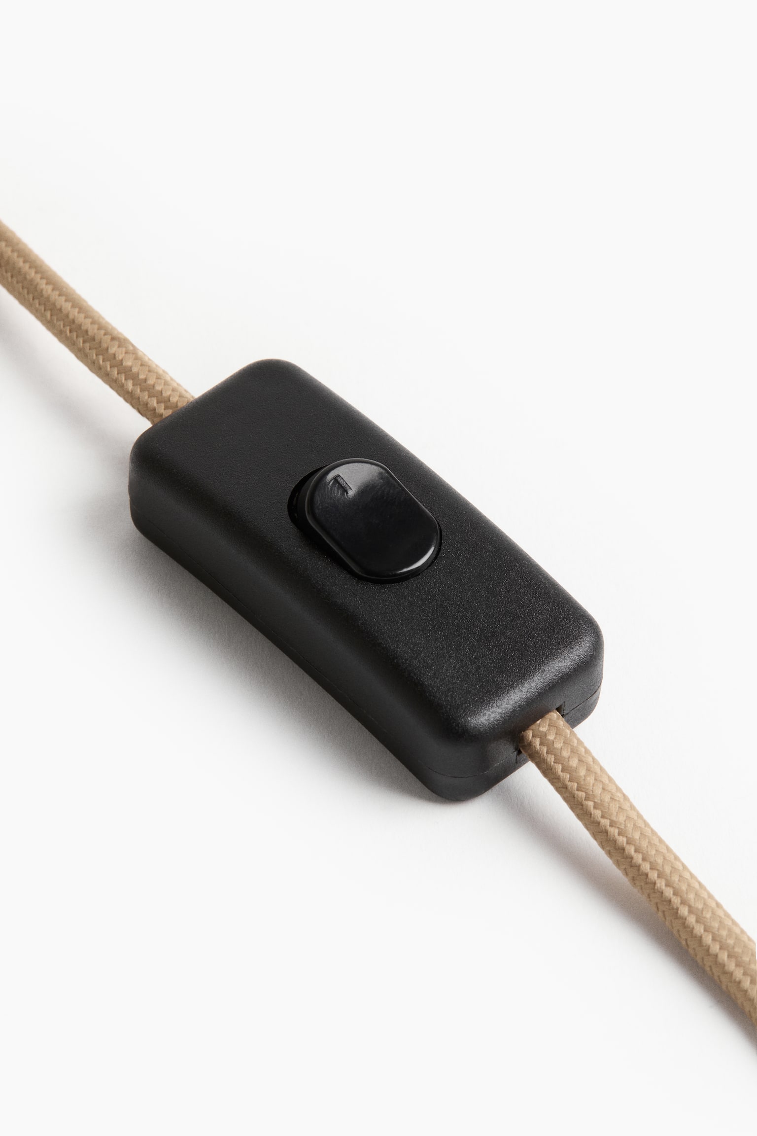 Metalowa lampa stołowa - Jasnobeżowy/Oliwkowozielony - 3