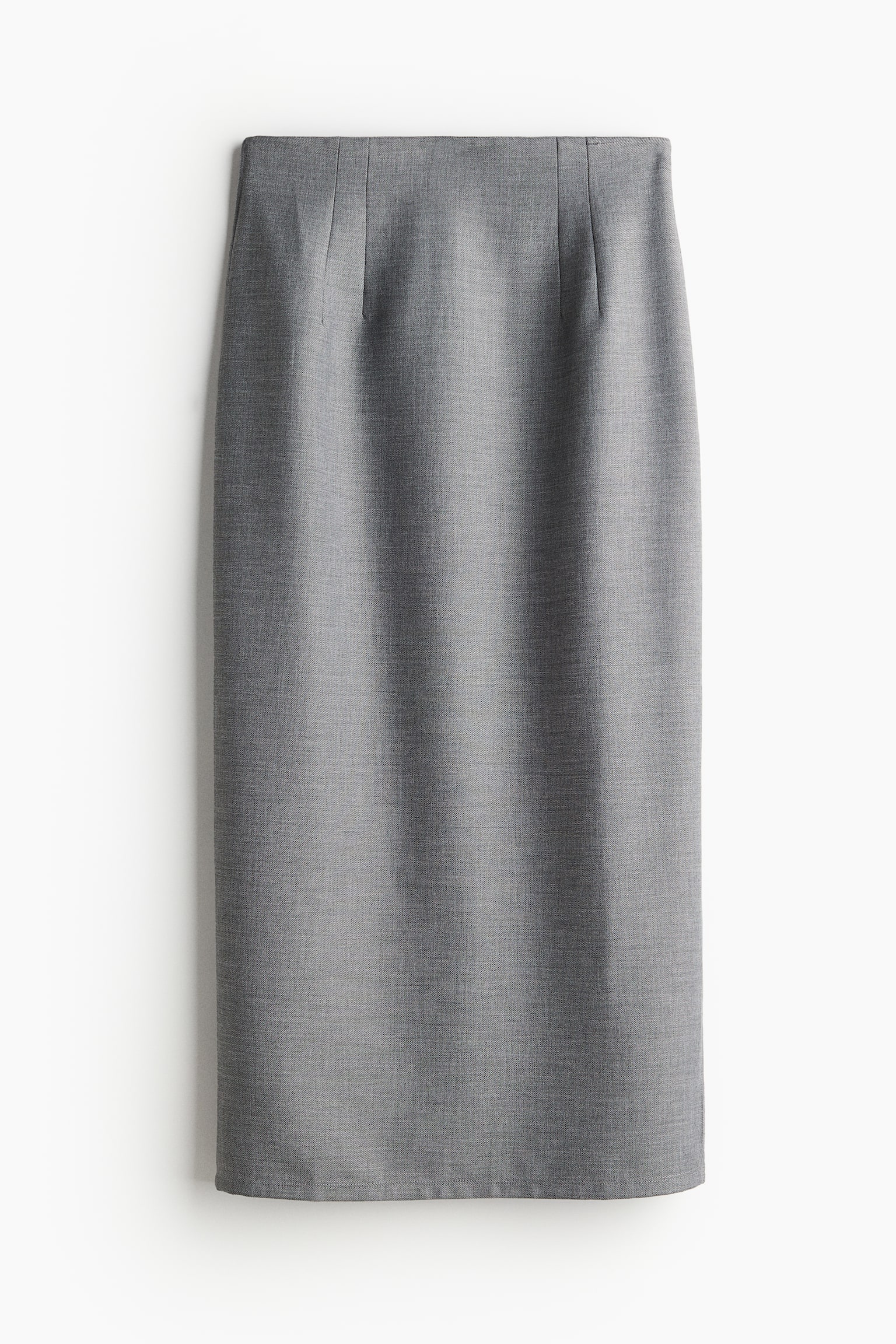 Pencil skirt - Grey marl - 2