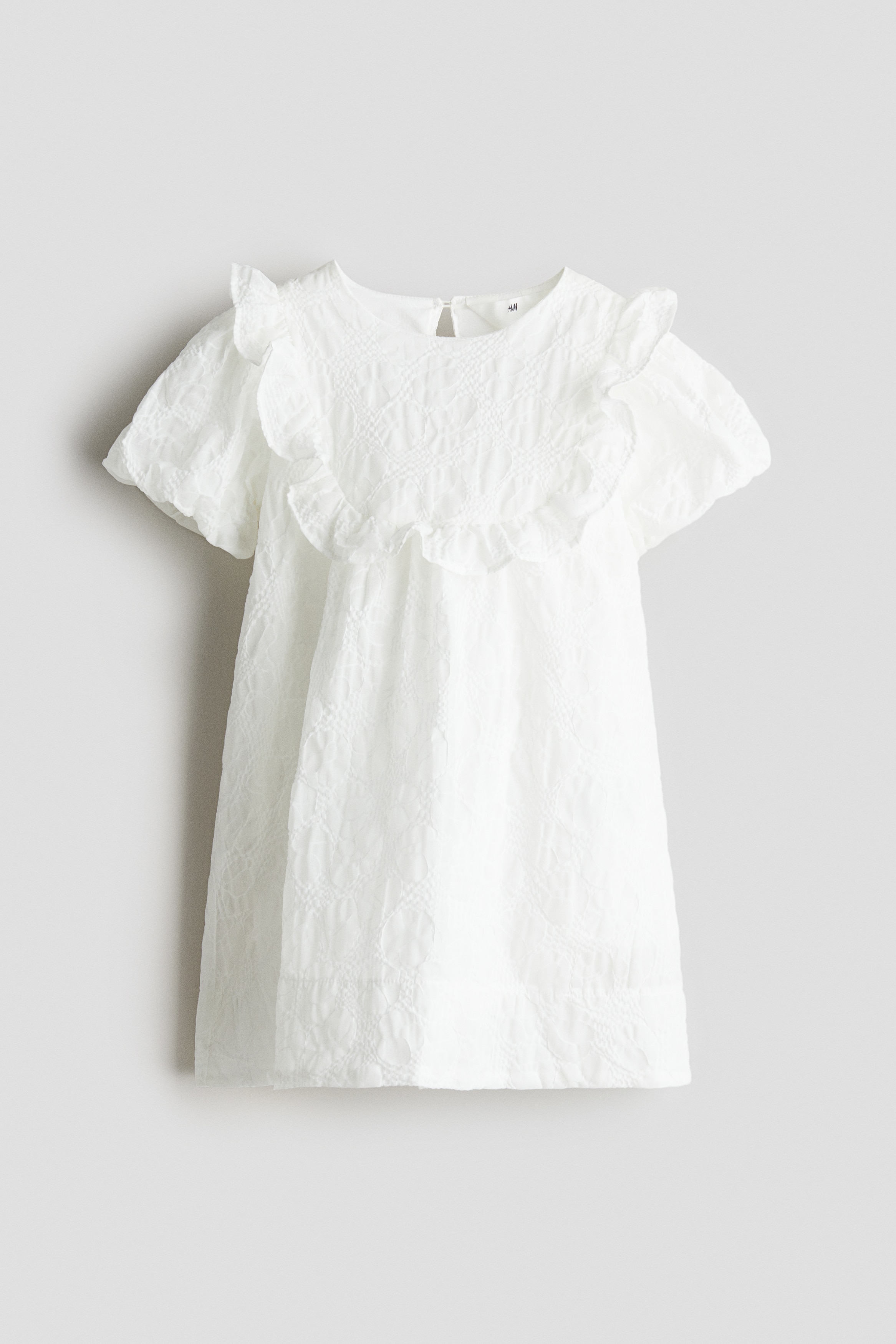 フラウンストリム コットンワンピース - ホワイト