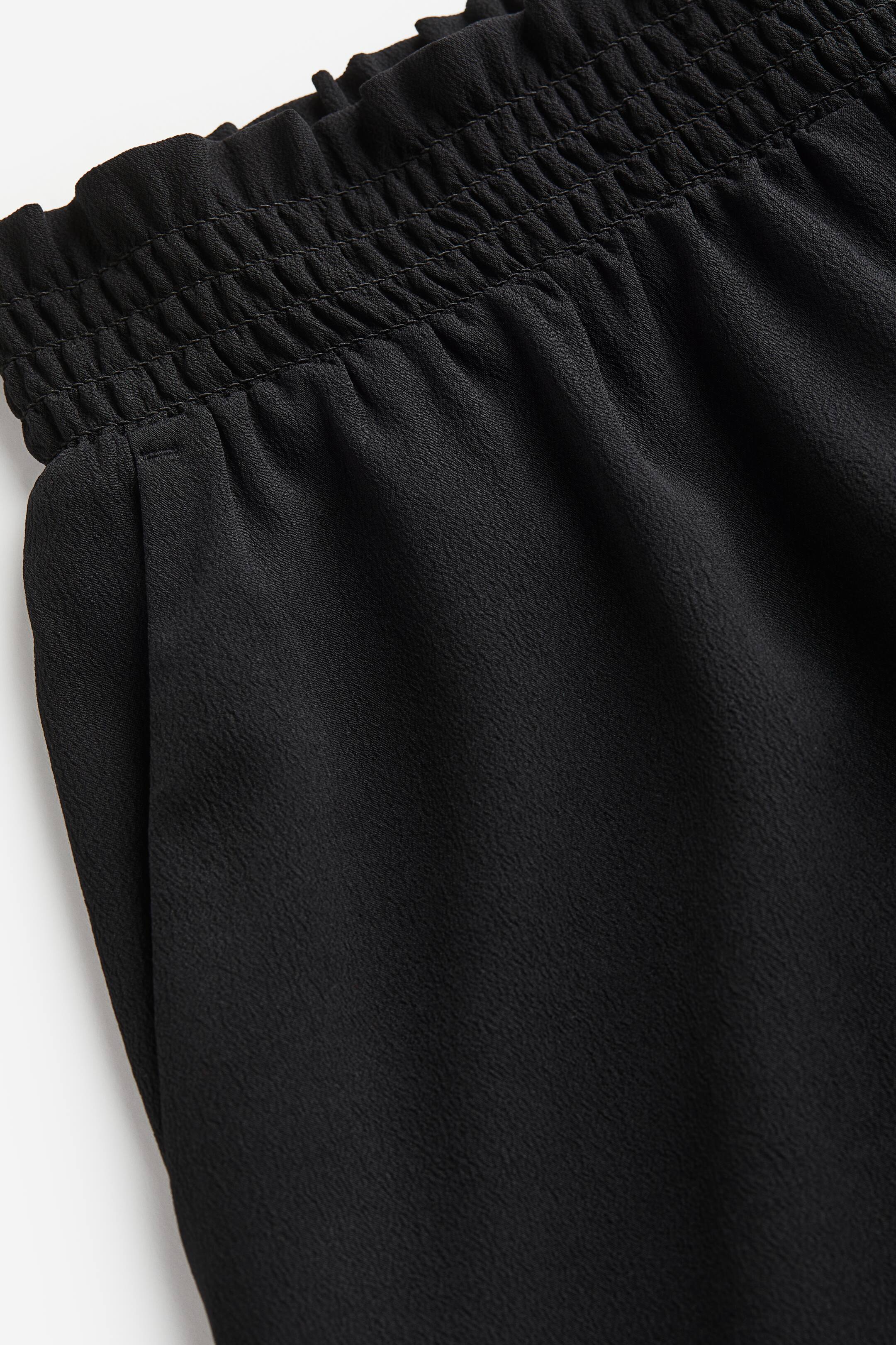 Wide trousers - Black - Kids | H&M GB