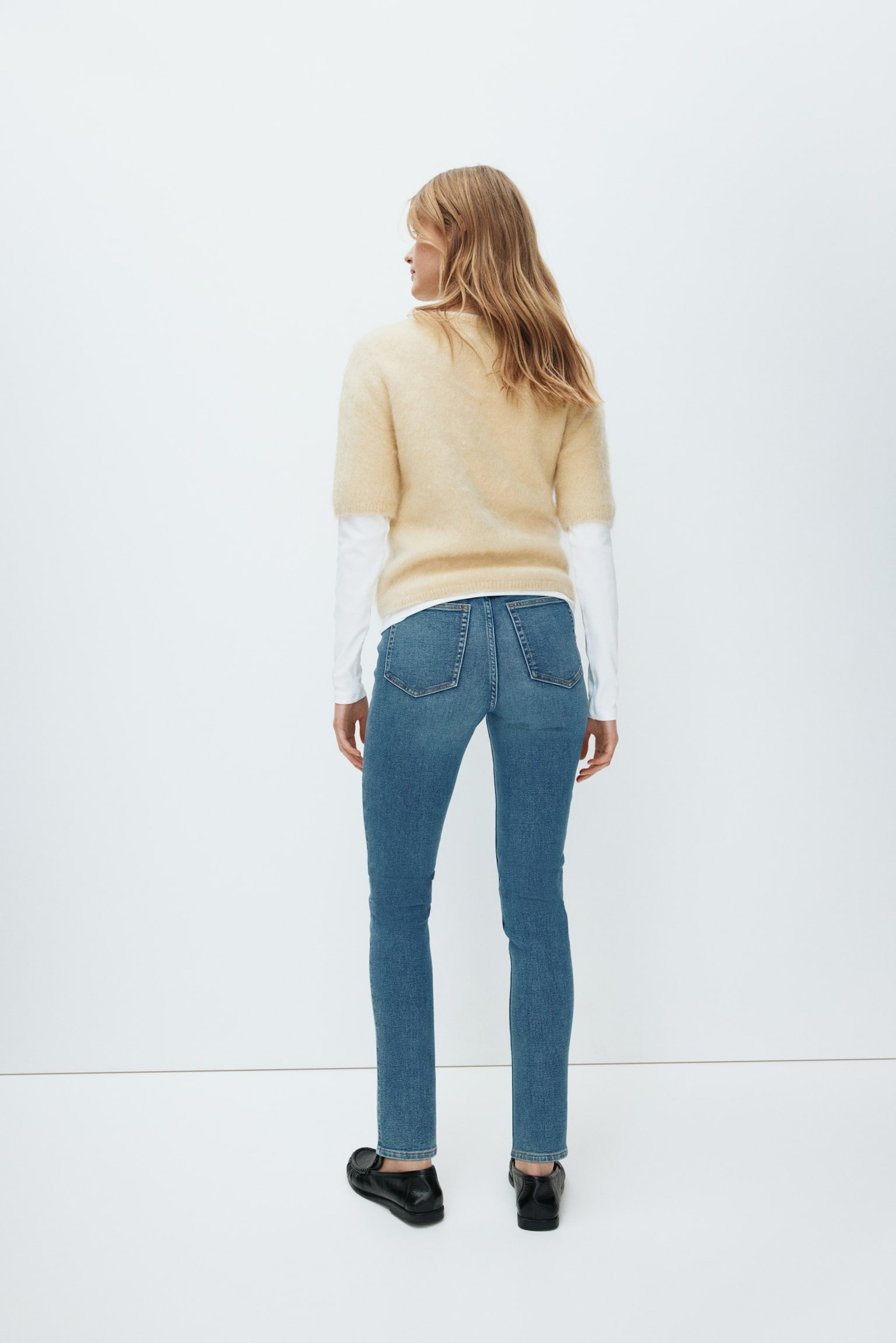MAMA Skinny Jeans - Denim blue/Dark denim blue/Black/Washed out/Dark denim blue/Black/Denim blue - 5