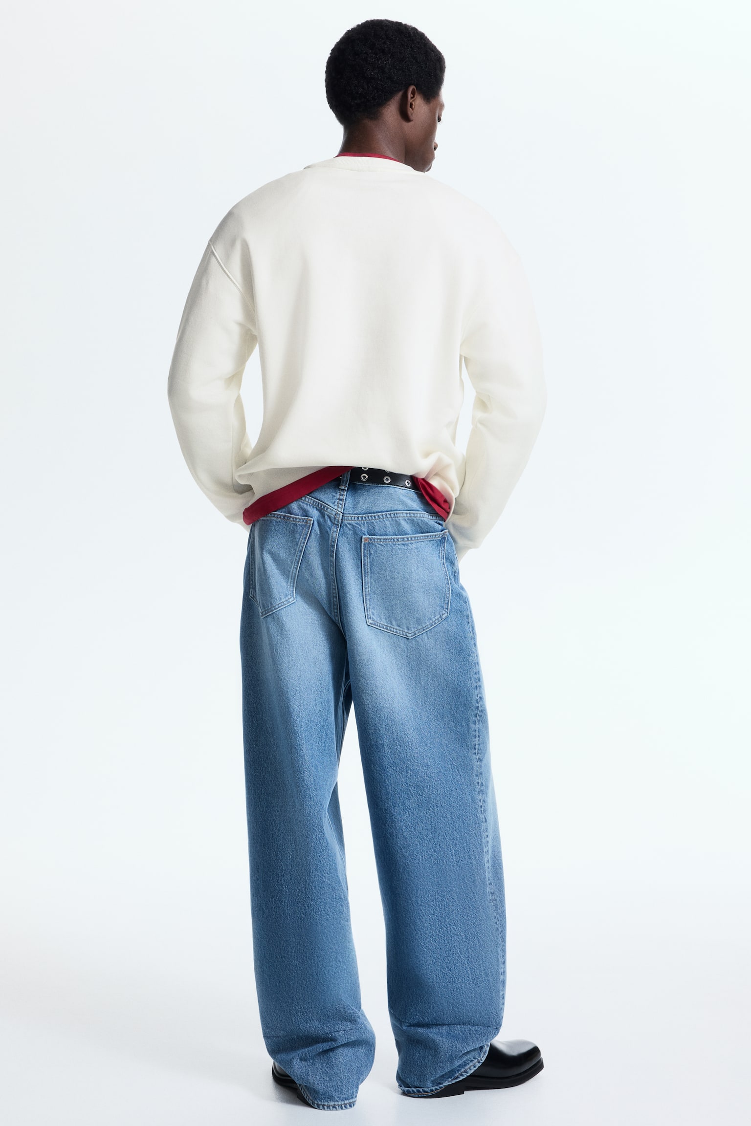 Dukserica Loose Fit - Bela/Katsushika Hokusai/Crna/MTV/Krem/Kit Hering - 3