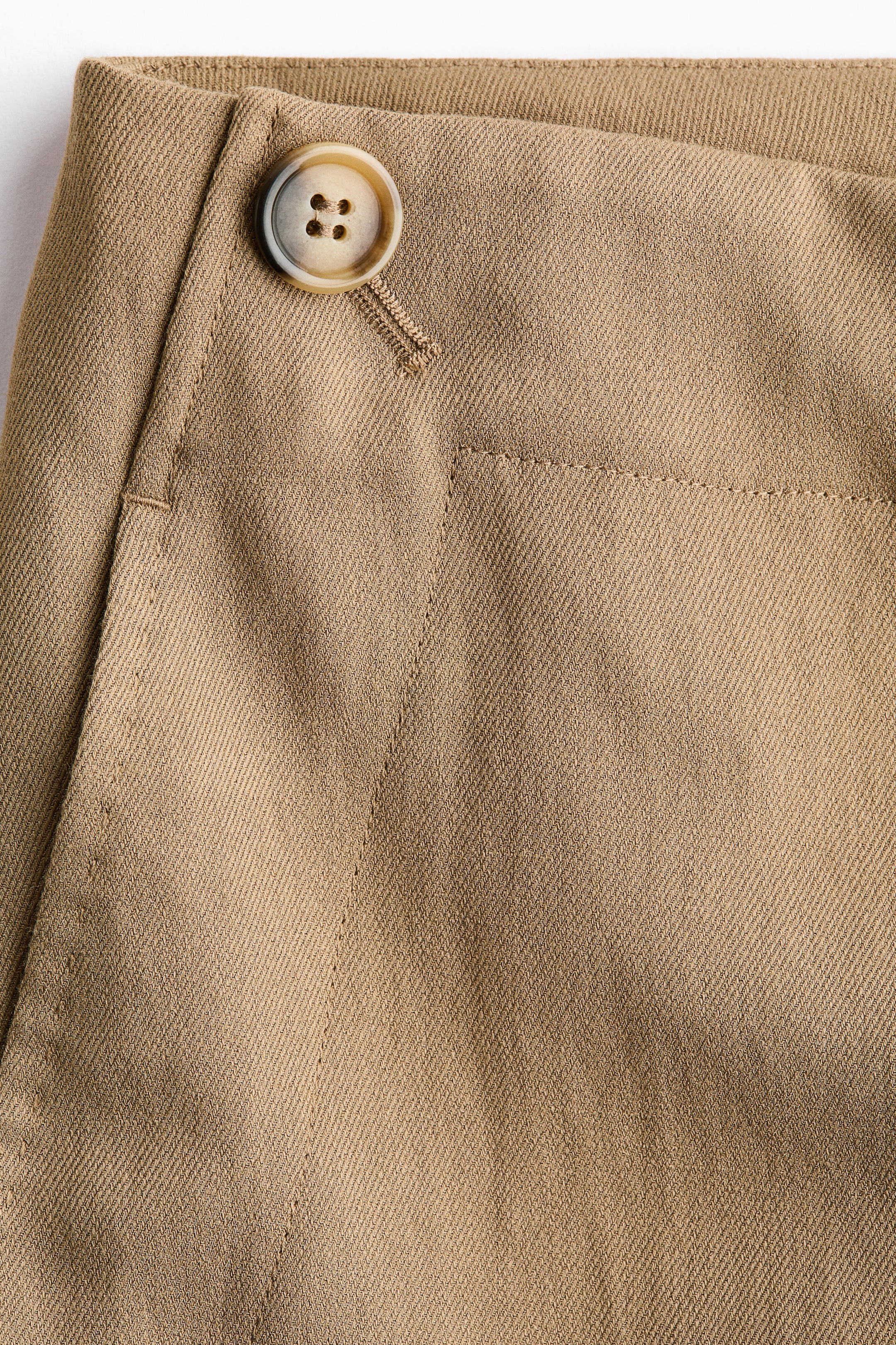 Pantalon chic en sergé