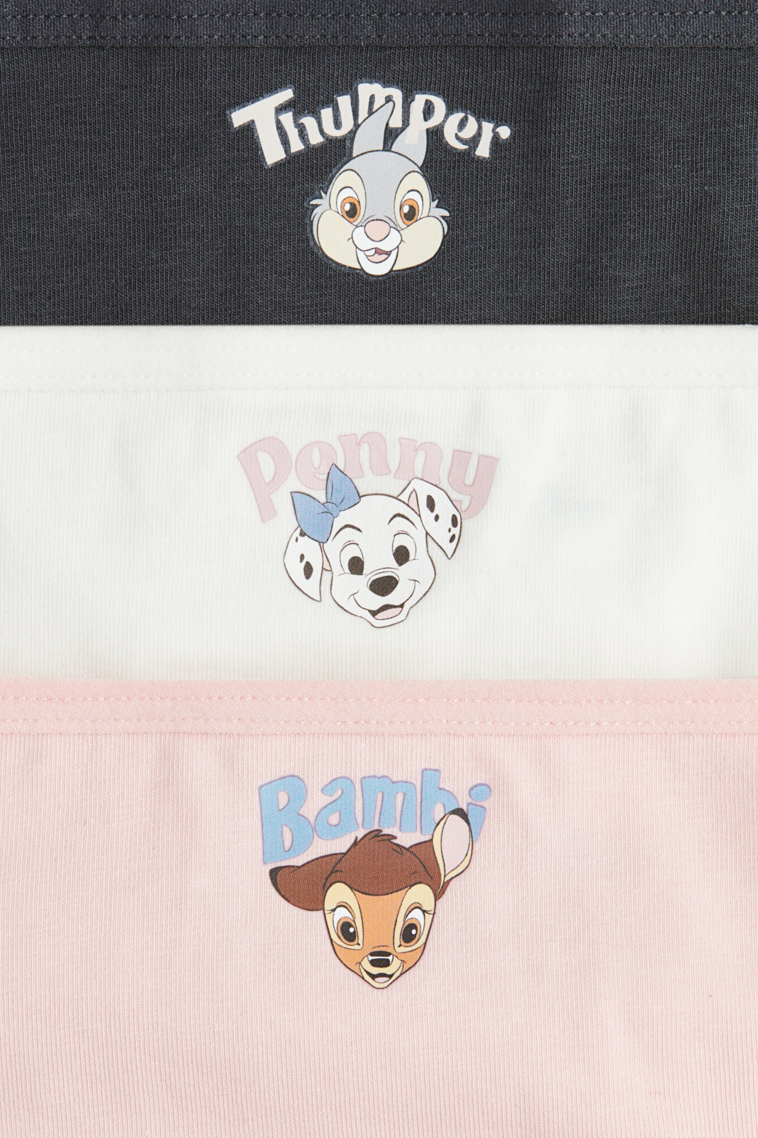 7-pack cotton briefs - Dark grey/Disney/Light green/Bluey/Pink/Frozen/Light blue/Frozen/Light yellow/Disney Princesses/Light pink/Disney Princesses/Light blue/Hello Kitty/Powder pink/Minnie Mouse/Peach pink/Squishmallows/Pink/Disney Princesses - 3