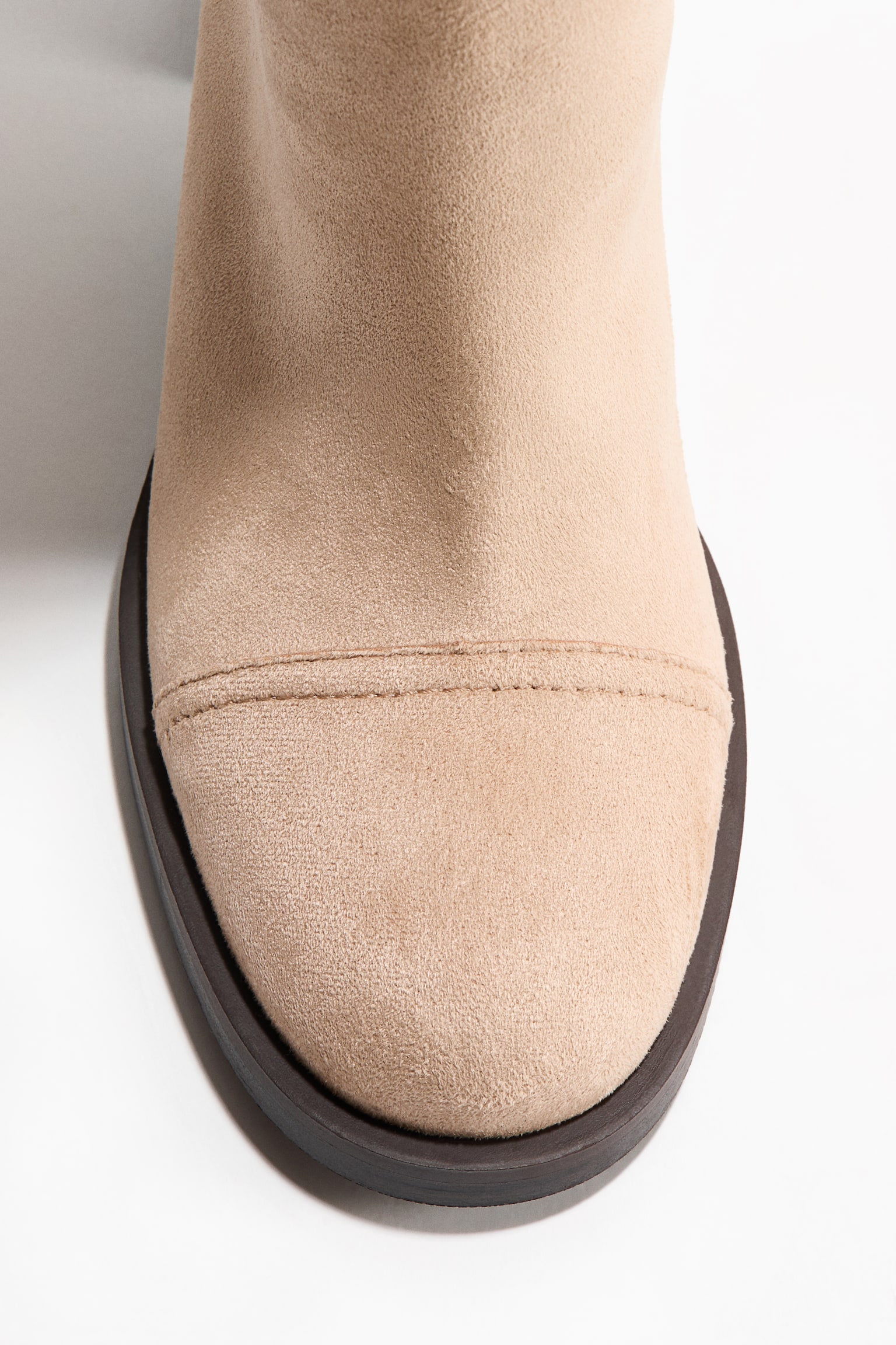 Knee-high boots - Beige - 5