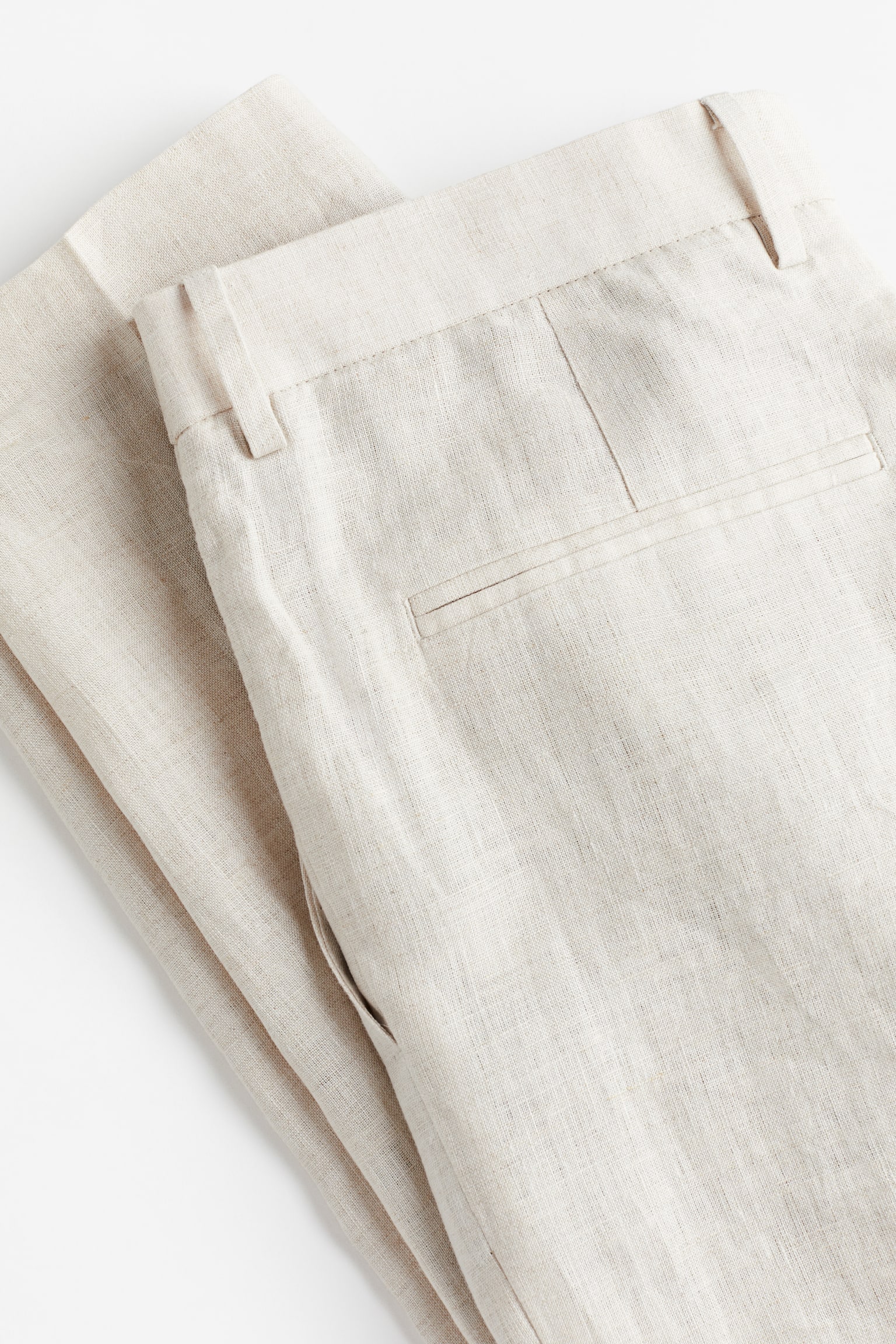 Slim Fit Linen suit trousers - Light beige/Navy blue/Dark beige/Grey-green/Light grey/Light blue - 4