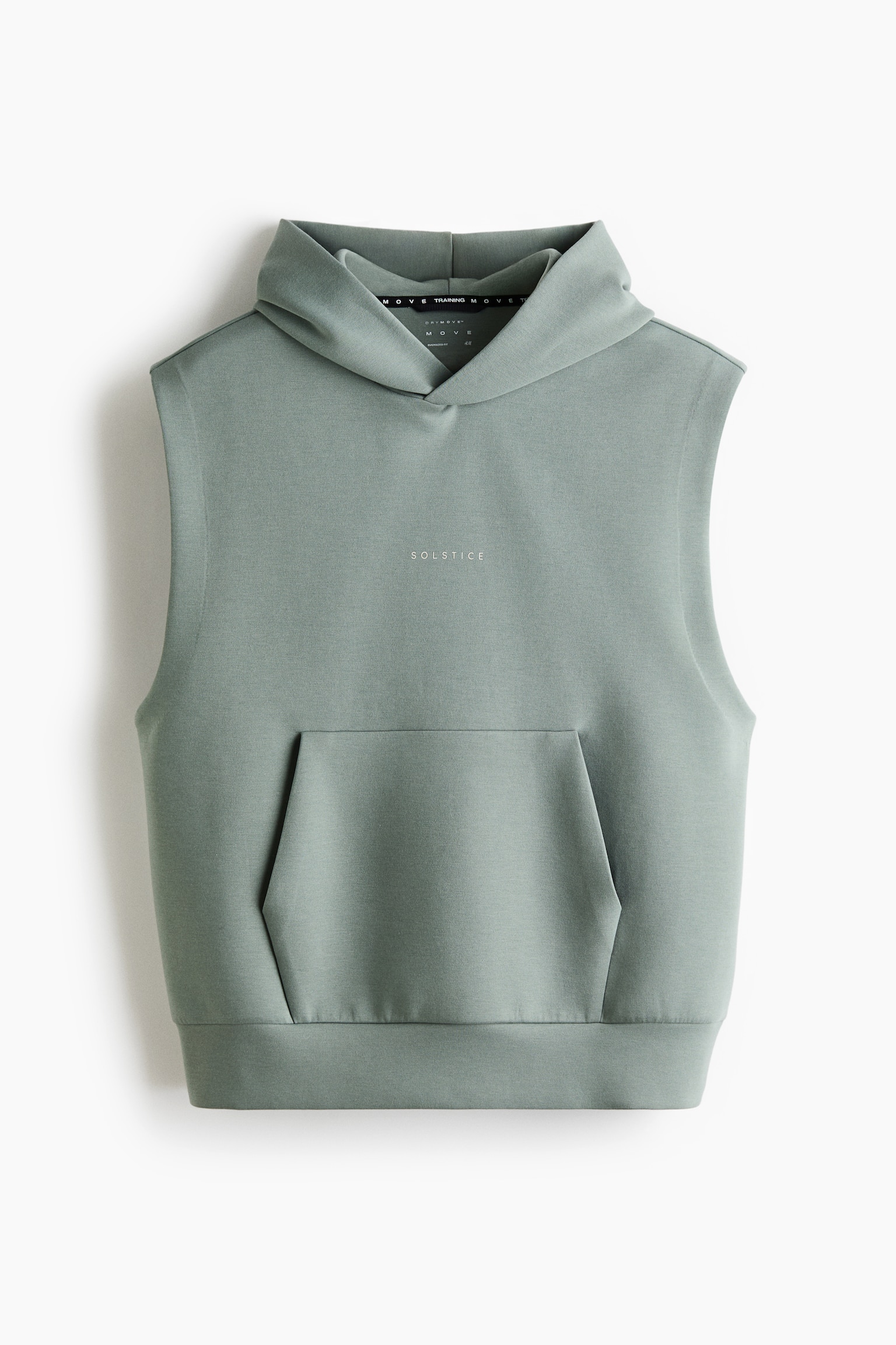 Sleeveless Sports hoodie with DryMove™ - Dusty green/Solstice/Burgundy/365 Training Team/Dark grey/Running/Dark brown/Grey marl - 1