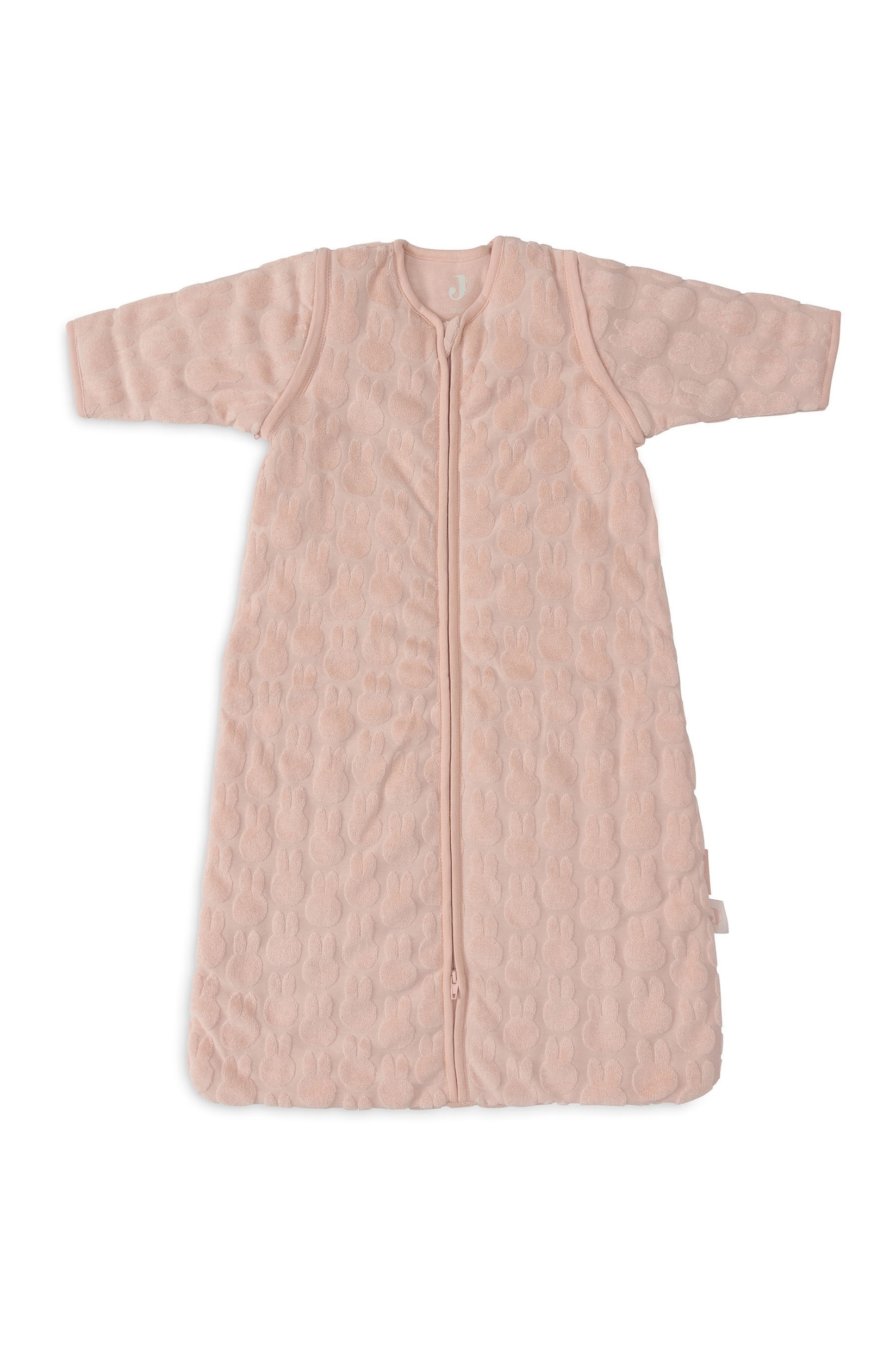 Sleeping Bag Removable Sleeves - Miffy Jacquard/wild Rose/Sleepy Miffy Terry / Biscuit/Miffy And Friends/Miffy Jacquard/sea Green