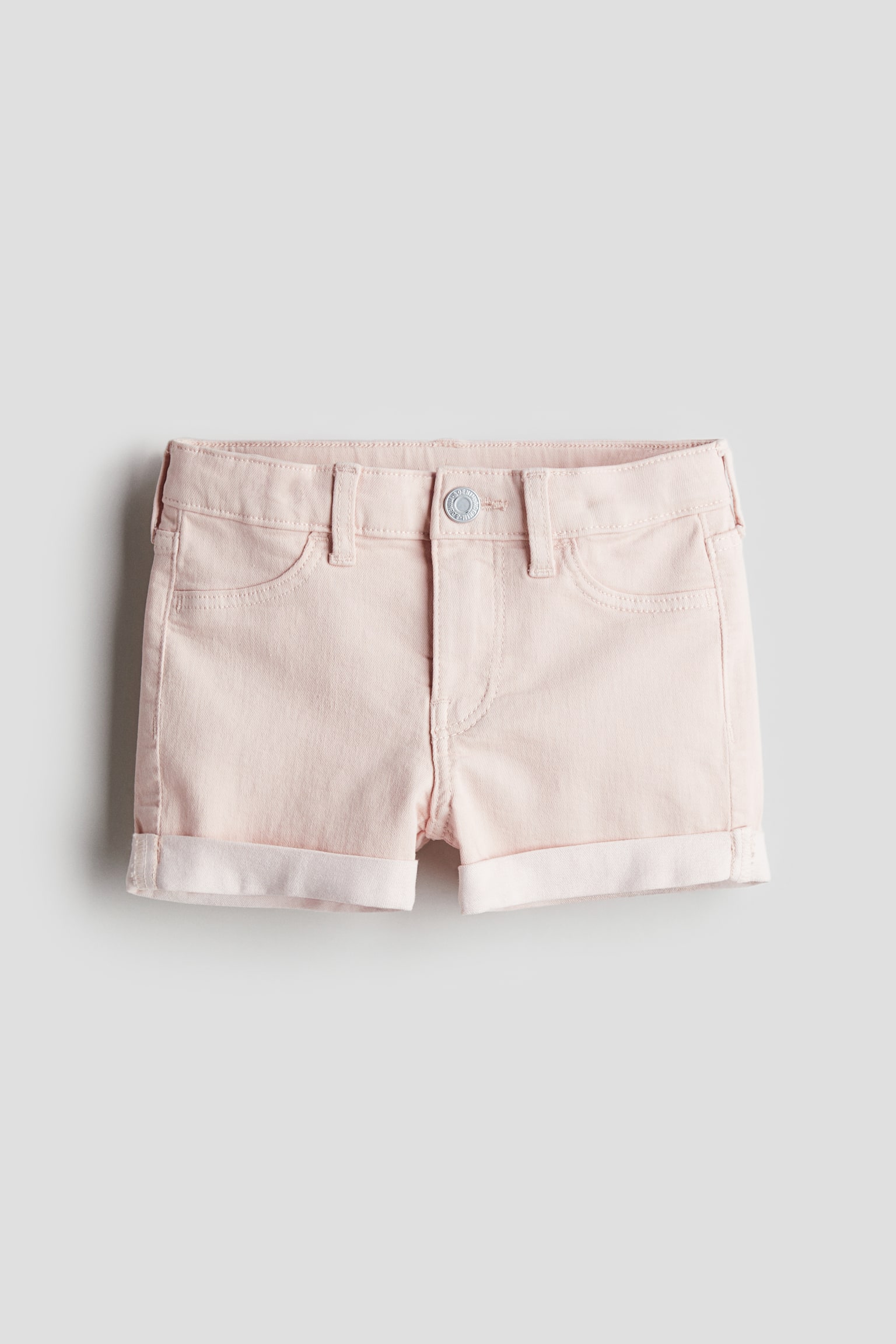 Superstretch Denim Shorts - Light pink/Light denim blue/Denim blue/Dark denim blue/Light denim blue - 1