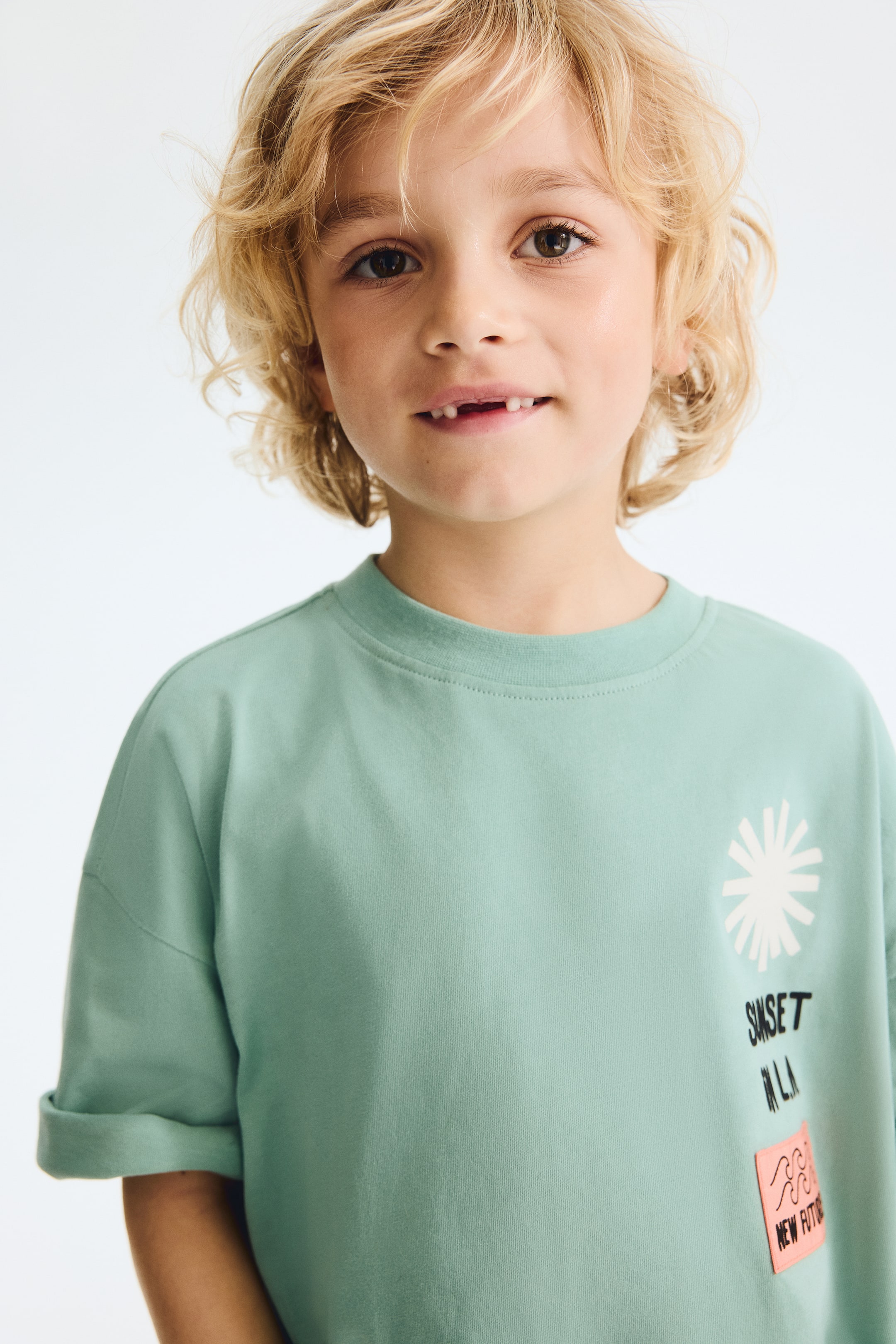 Printed Cotton T-Shirt