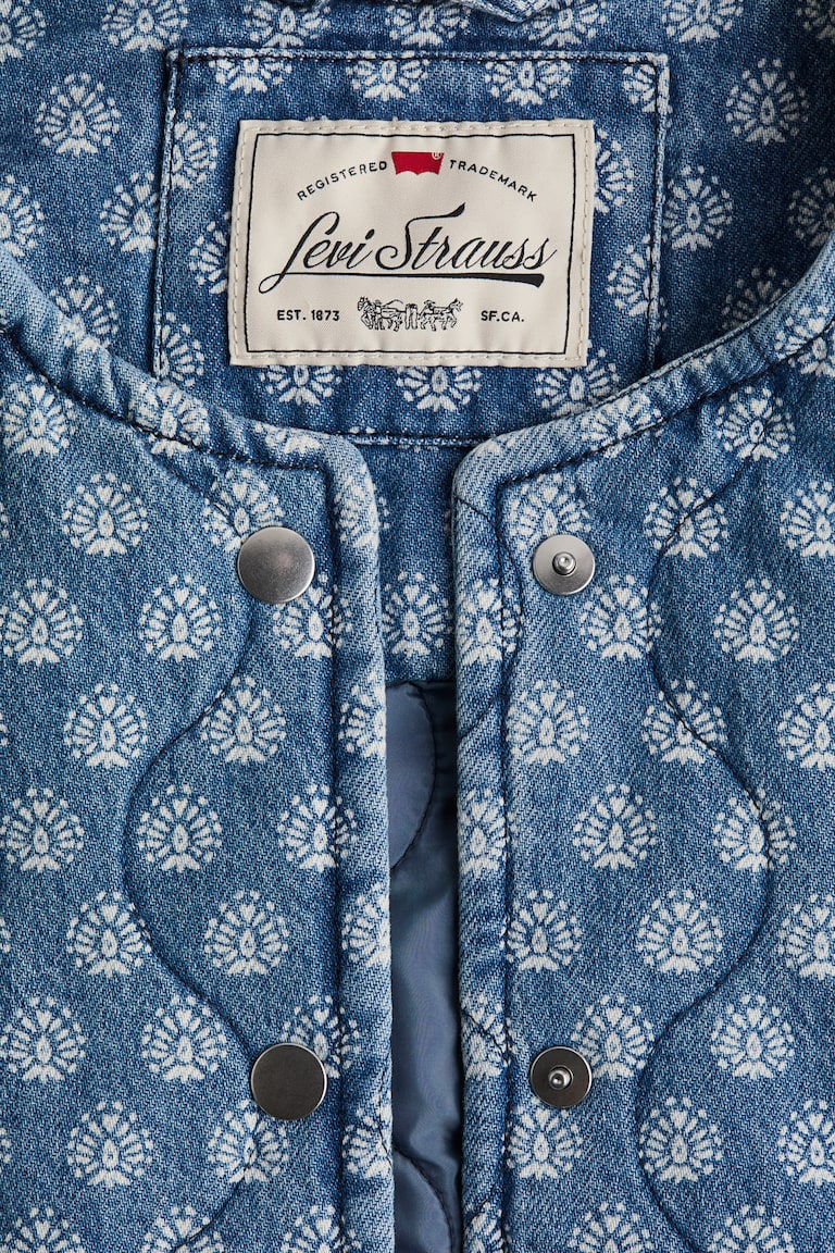 Rumer Quilted Liner Shrt Faye Faye Geo Denim Levi's® Ladies