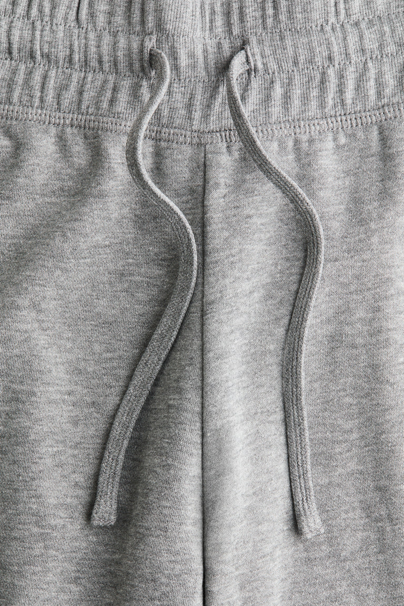 Flared Sweatpants - Gray melange/Black/Light peach pink/Brown - 2